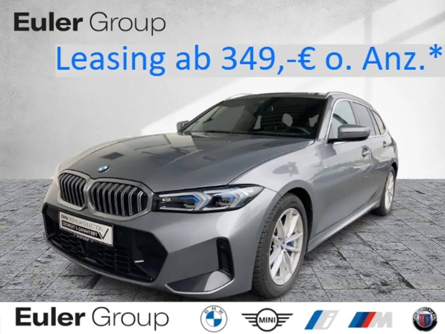 BMW 330 i Touring M Sport Pano ACC Memory Travel+Innov.+Co Grau - 1