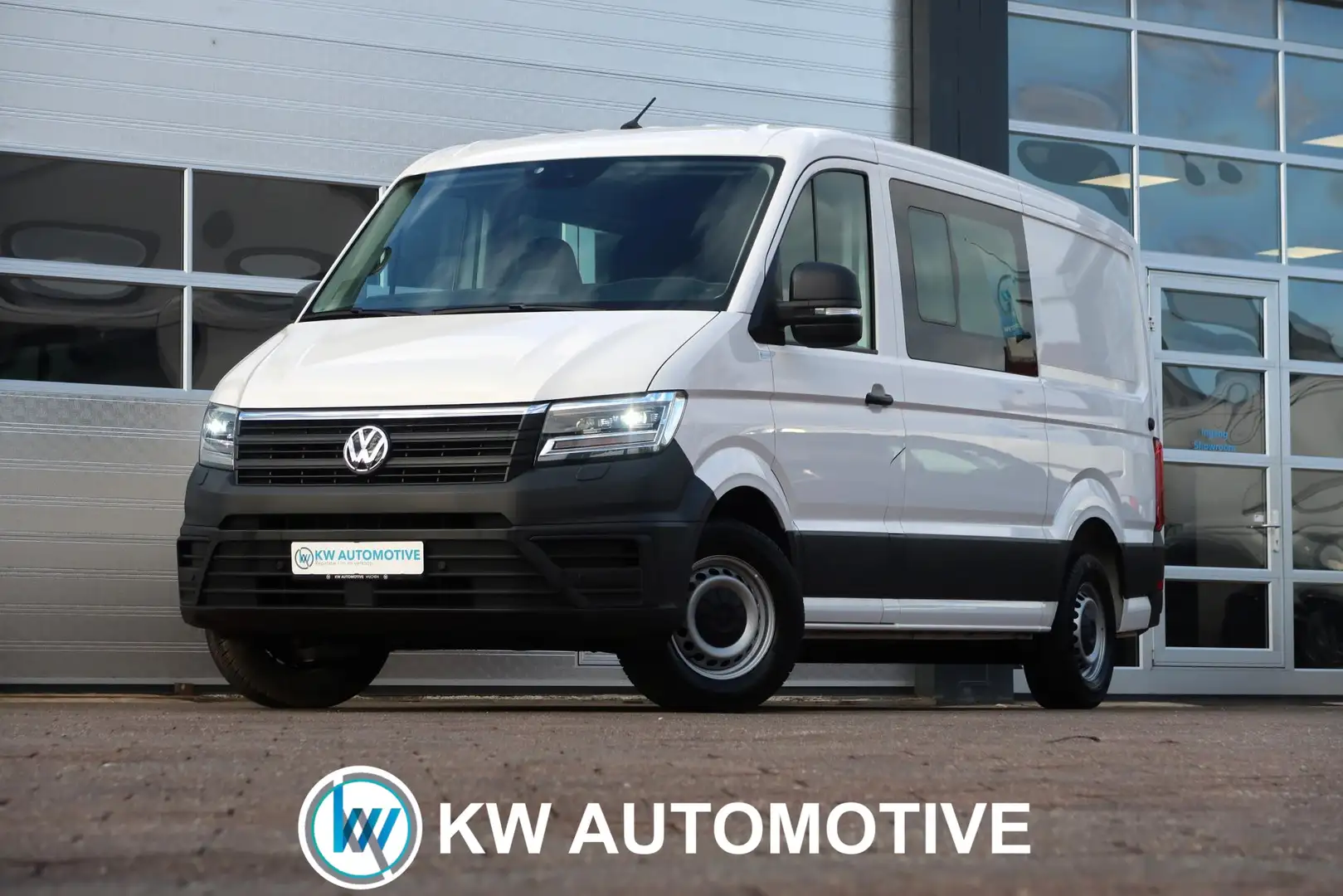 Volkswagen Crafter 35 2.0 TDI L3H2 DC AUT/ LED/ CAMERA/ ACC/ AIRCO/ T Beyaz - 1