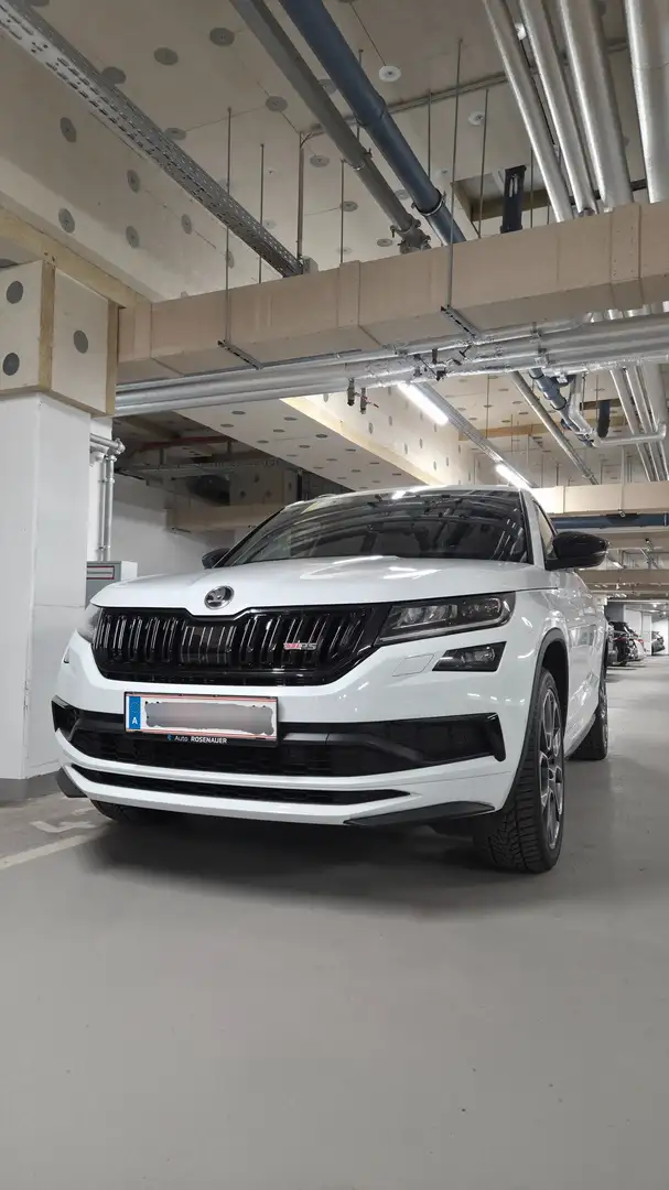 Skoda Kodiaq RS TDI 4x4 RS DSG Weiß - 2