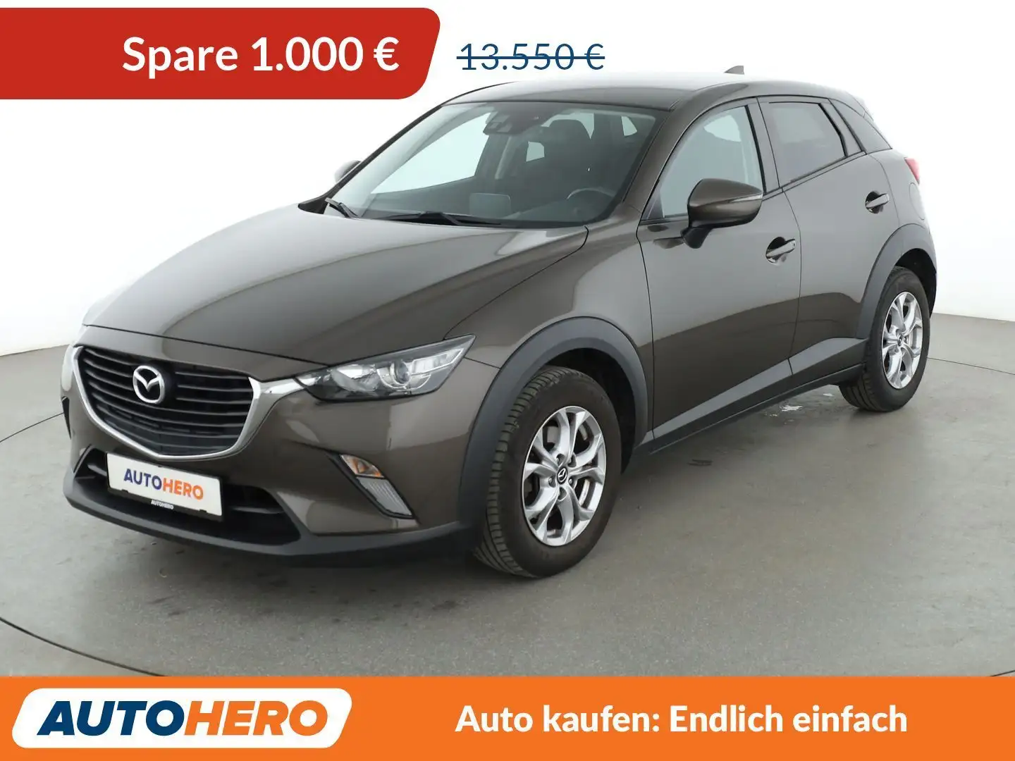 Mazda CX-3 2.0 Center-Line*TEMPO*PDC*SHZ*KLIMA*GARANTIE* Grau - 1