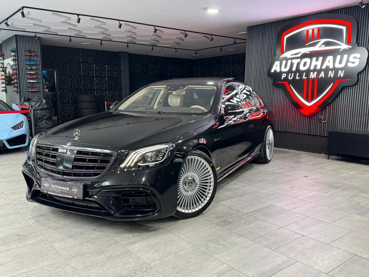 Mercedes-Benz S 400 d AMG +PANO+LED+MASSAGE+UVM. Černá - 1