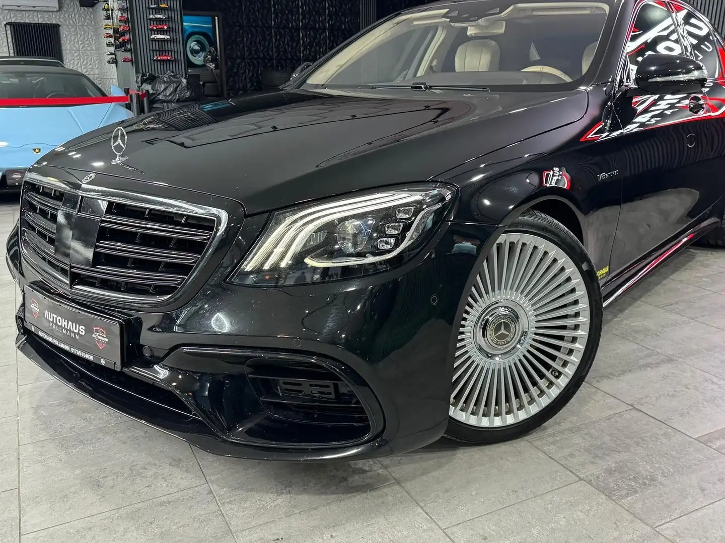 Mercedes-Benz S 400 d AMG +PANO+LED+MASSAGE+UVM. Negro - 2
