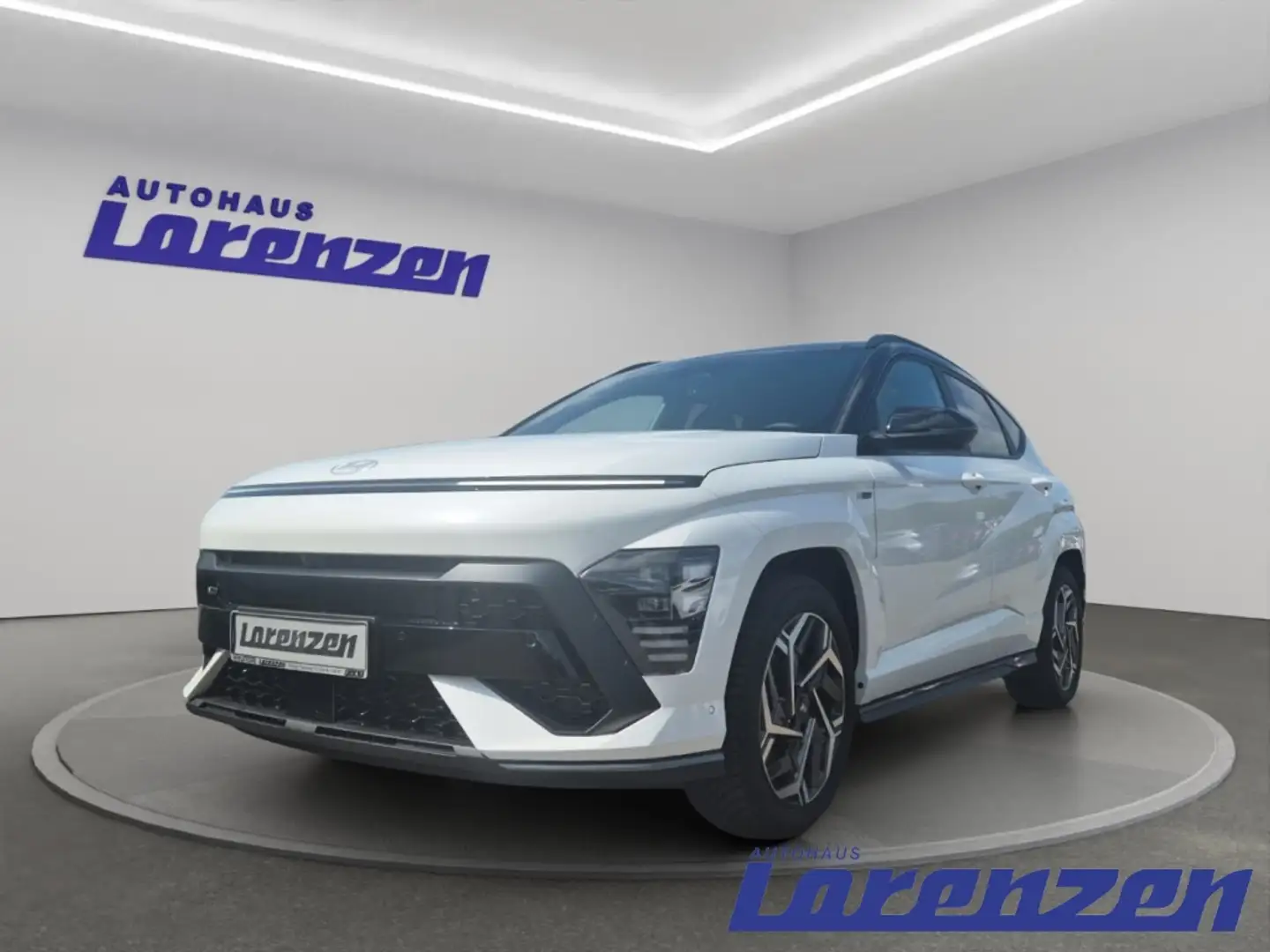 Hyundai KONA N-Line DCT 4WD Ultimate-Paket El. Panodach Navi Le Weiß - 1