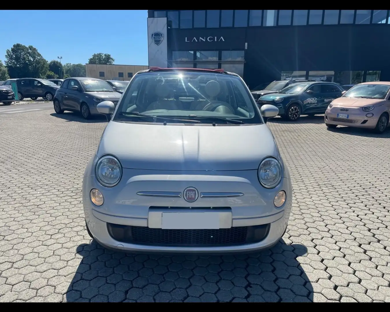 Fiat 500C III 1.2 Lounge 69cv Zilver - 2