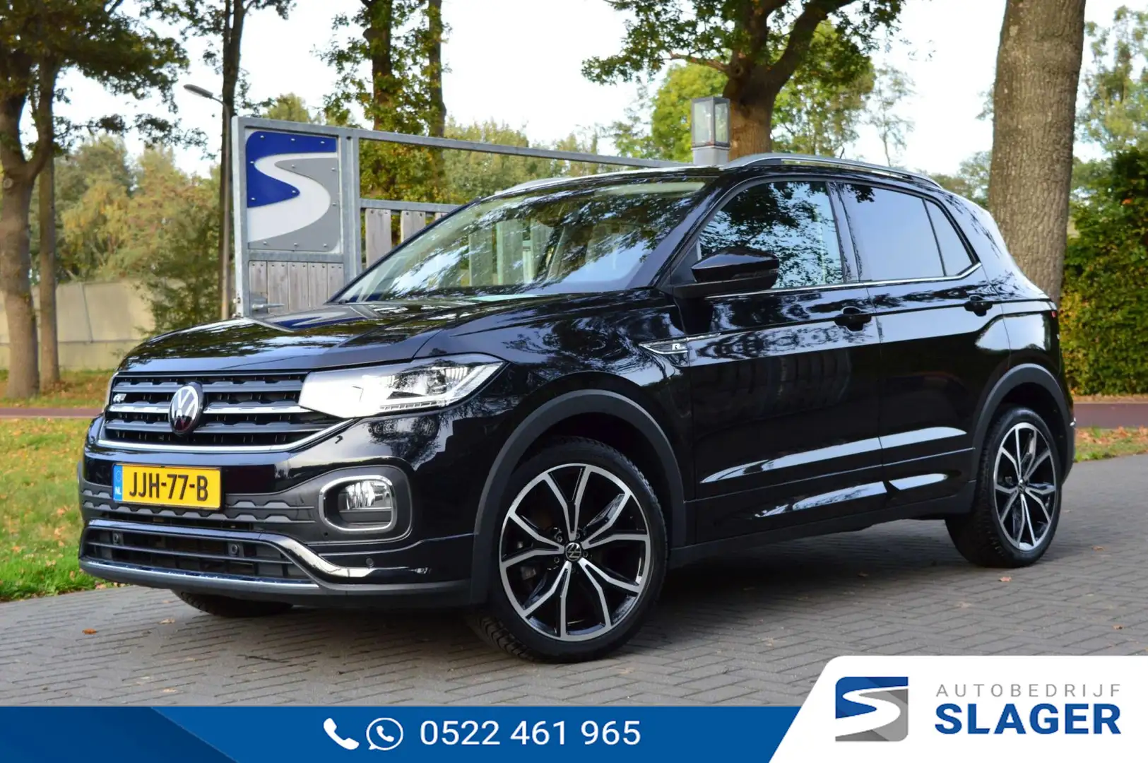 Volkswagen T-Cross 1.0 TSI R-Line - ACC|Lane|Camera|Navi|Stoelverw. Zwart - 1