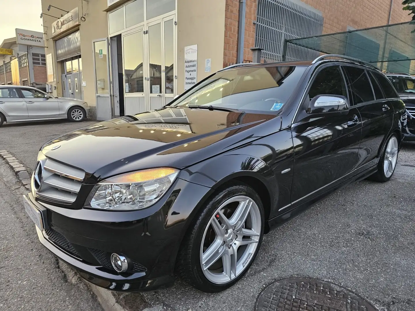 Mercedes-Benz C 220 CDI 170cv Sw Avantgarde AMG*Pelle*Navi*18* Noir - 2