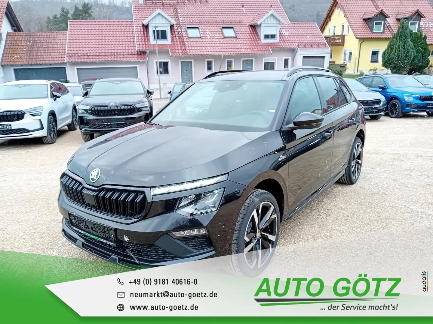 Skoda Kamiq Monte Carlo DSG AHK*Navi*Matrix*ACC*18"Alu*Panoram Schwarz - 1