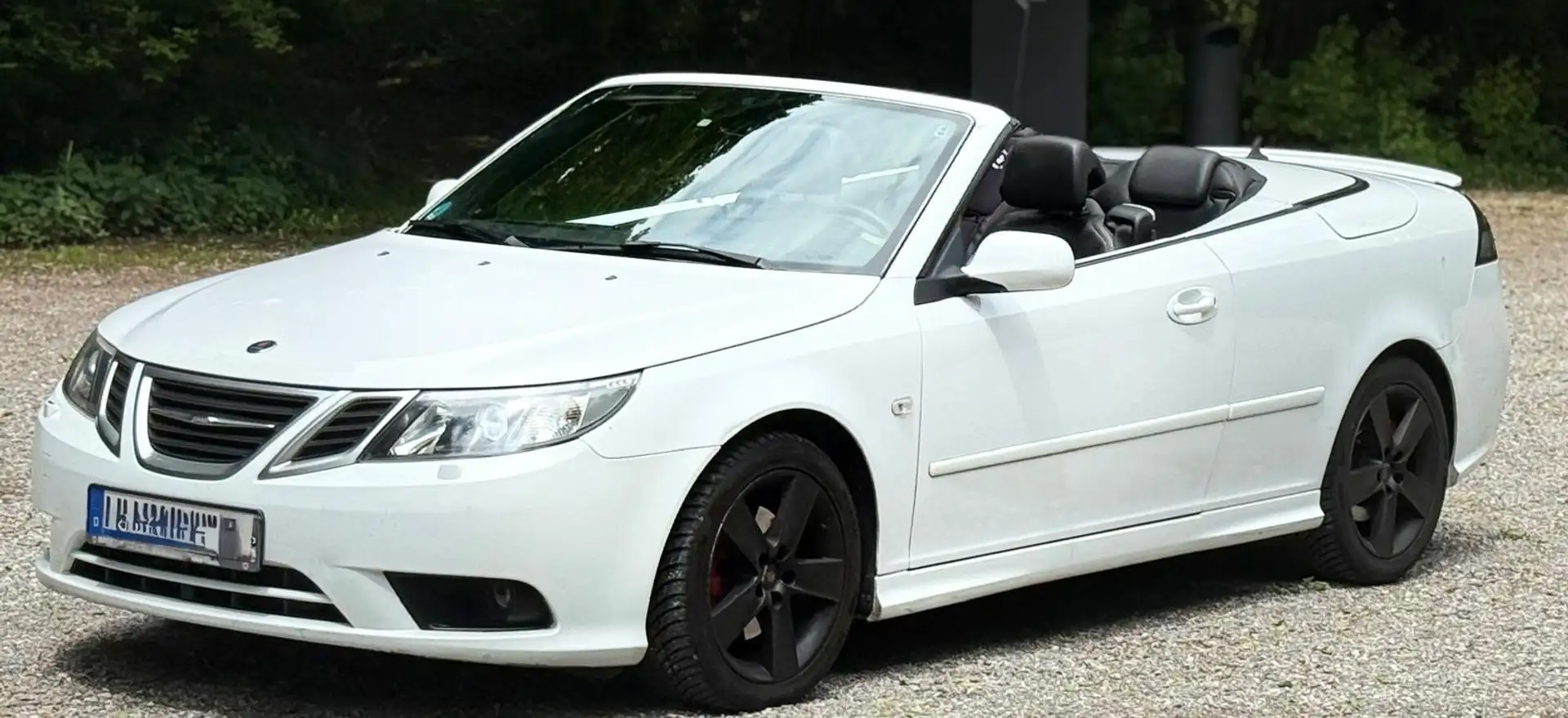 Saab 9-3 1.9 TTiD Cabriolet Vector Weiß - 2