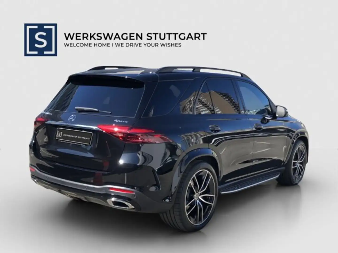 Mercedes-Benz GLE 350 de AMG Line 4Matic Edition  AMG-Line Interieur/Navi/Distronic/Keyless-Go Startanlage und Zentralverriegelung/Klima/LED Schwarz - 2