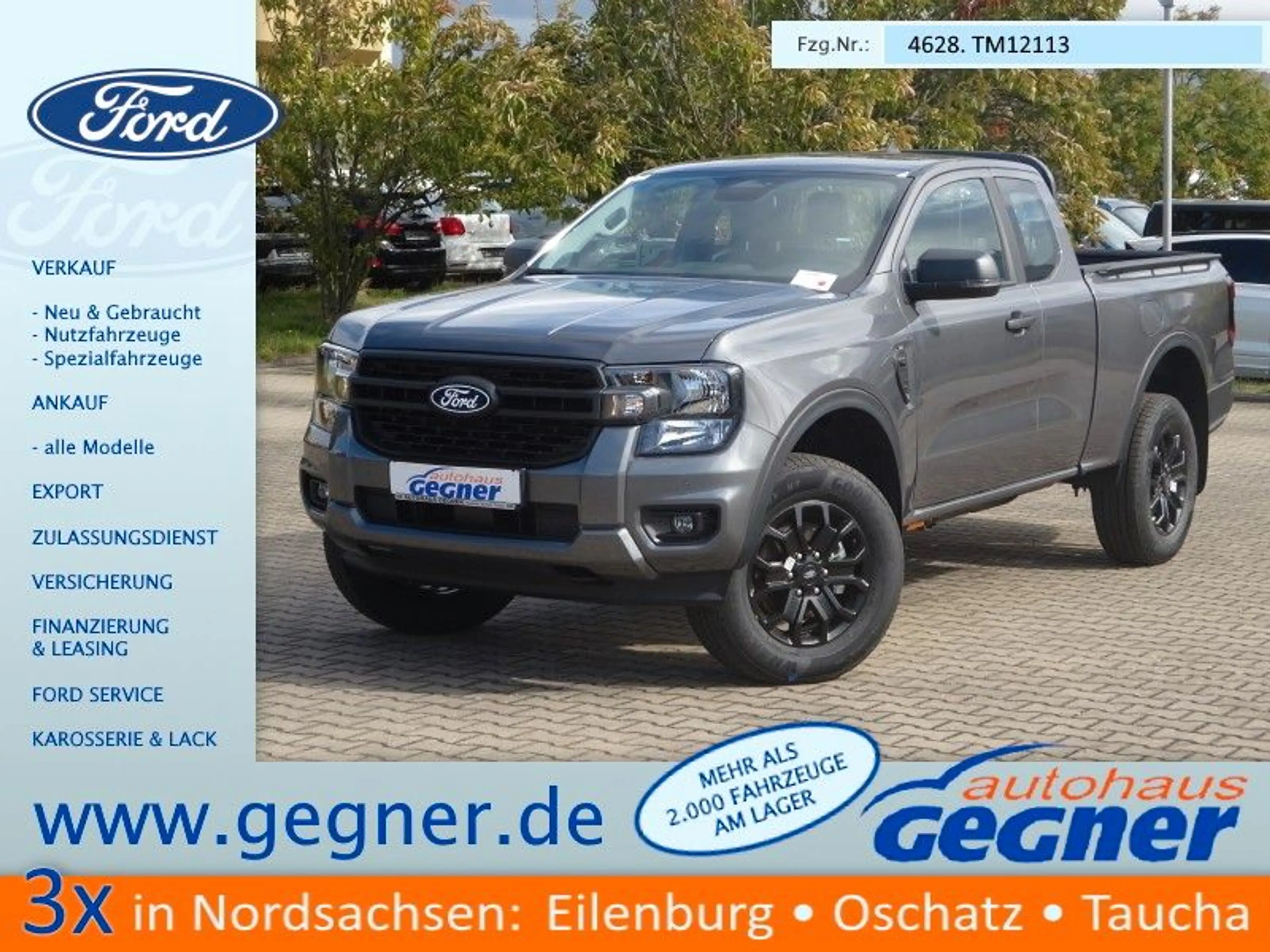 Ford Ranger XLT Extrakab 4x4 V6 Aut. AHK WiPa ACC