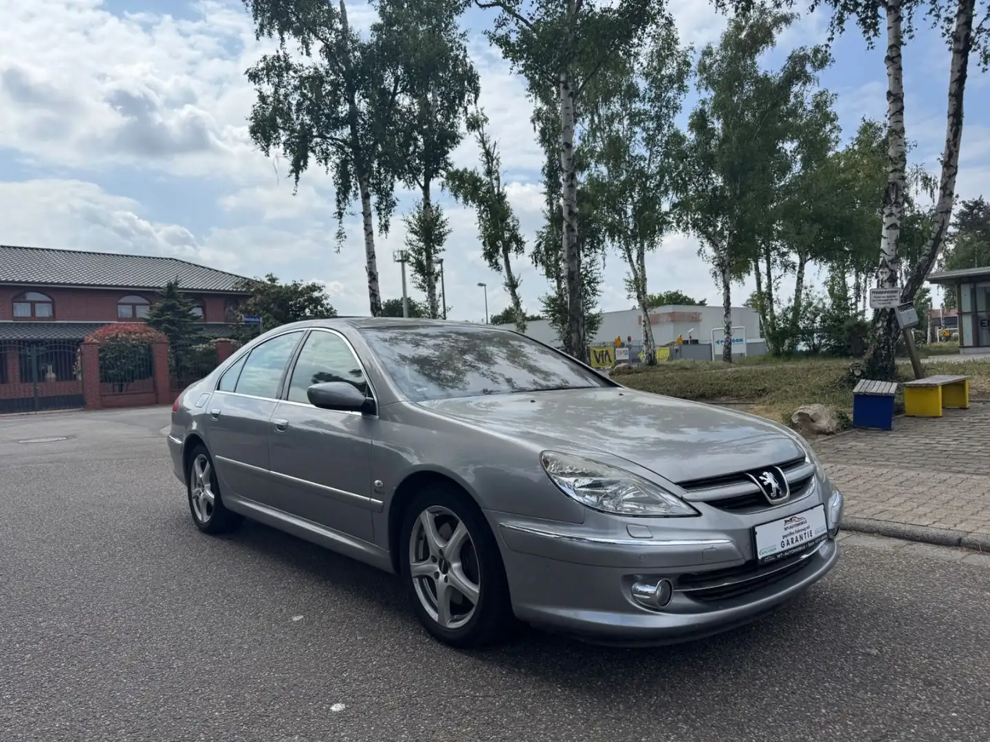 Peugeot 607 Sport Autom Klima Leder TÜV NEU Garantie Gris - 2