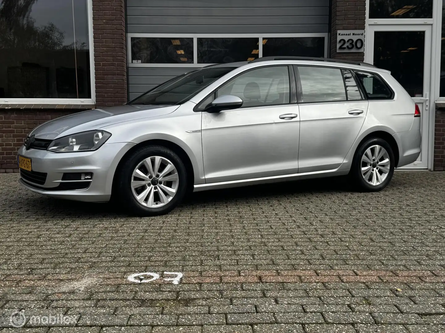 Volkswagen Golf Variant 1.4 TGI ECC-AIRCO/CRUISE/NAVI/PDC Gris - 1