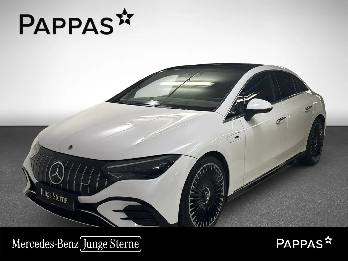 Mercedes-Benz EQE 43 AMG 4MATIC Totw Distr PTS Navi Sitzklima Weiß - 1