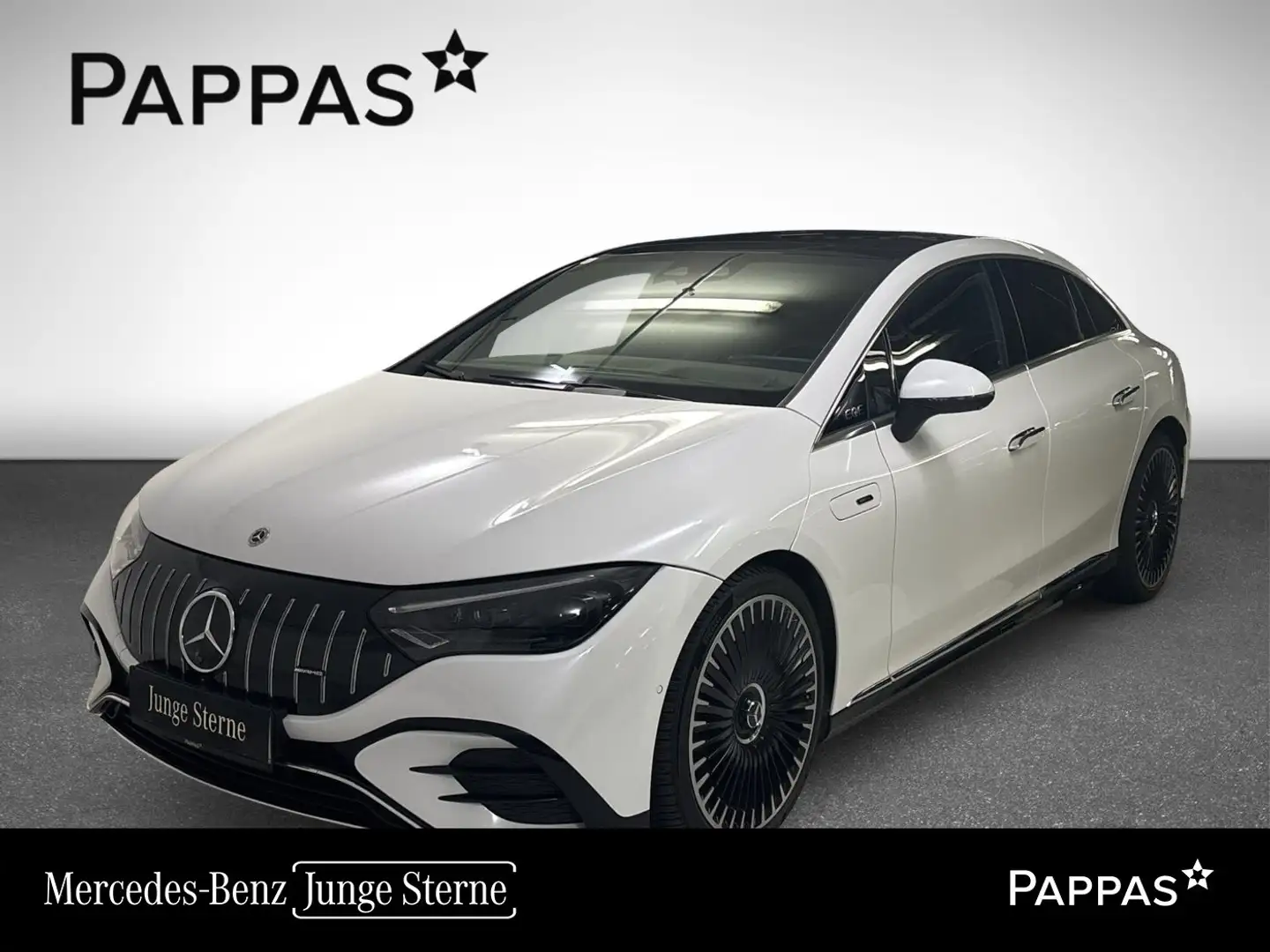 Mercedes-Benz EQE 43 AMG 4MATIC Totw Distr PTS Navi Sitzklima Weiß - 1