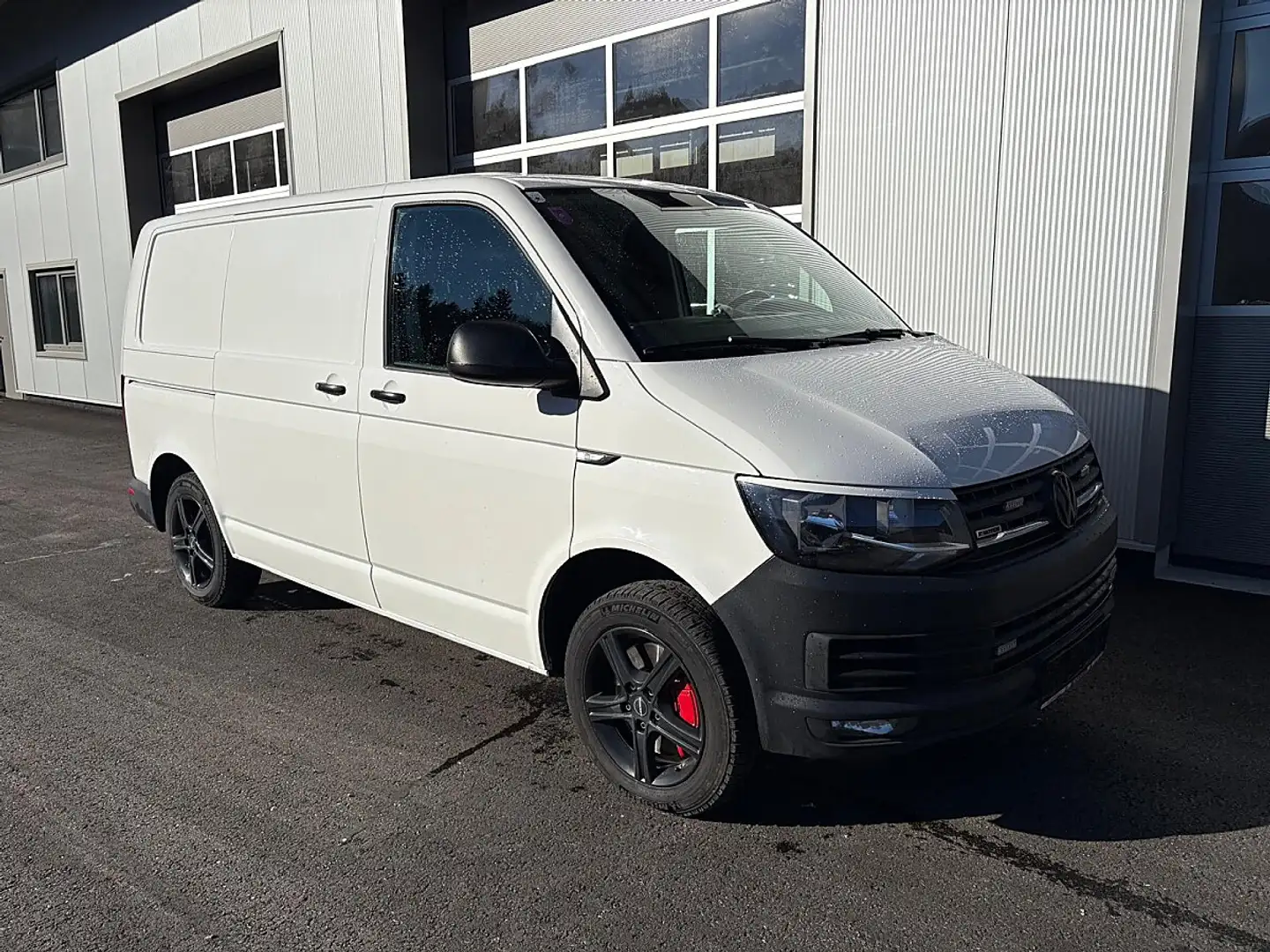 Volkswagen T6 Transporter T6 Kastenwagen KR 2,0 TDI 4Motion BMT Weiß - 2