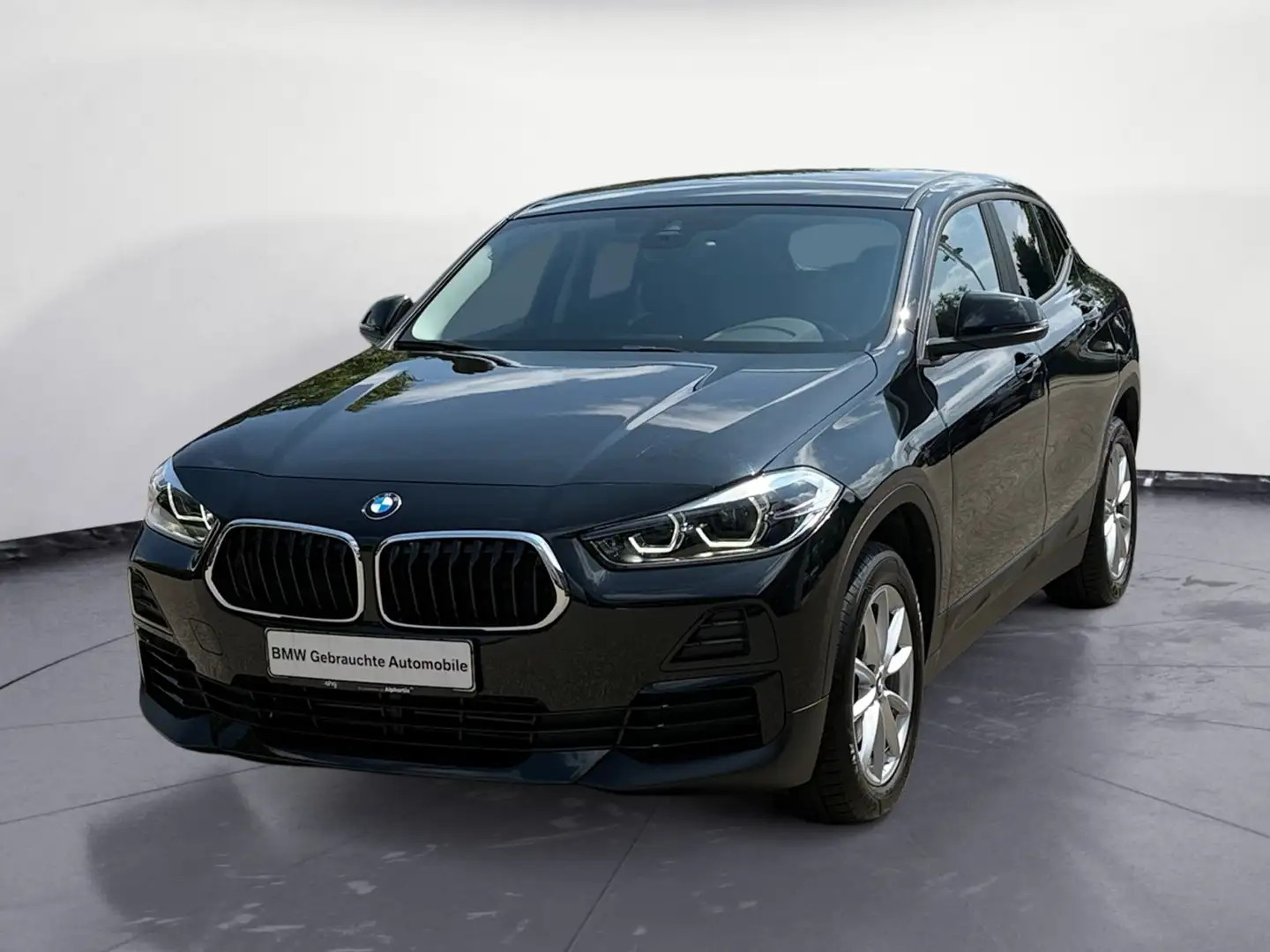 BMW X2 sDrive18i Advantage Navi Klima PDC DAB LED Si Schwarz - 2