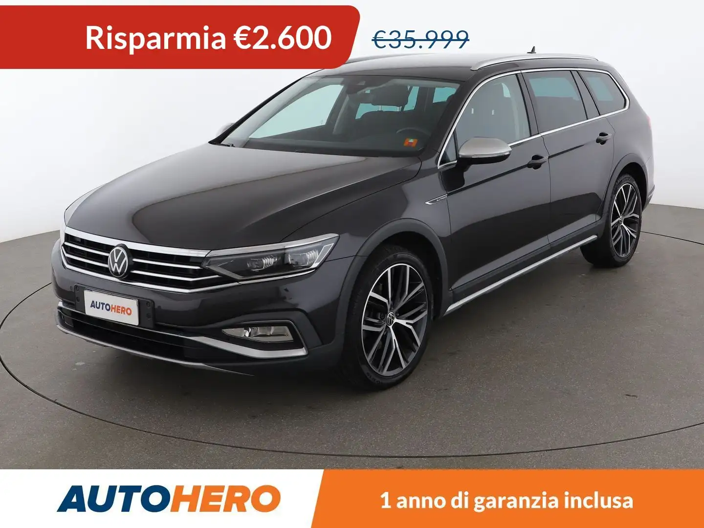 Volkswagen Passat Alltrack 2.0 TDI 4Motion Gri - 1