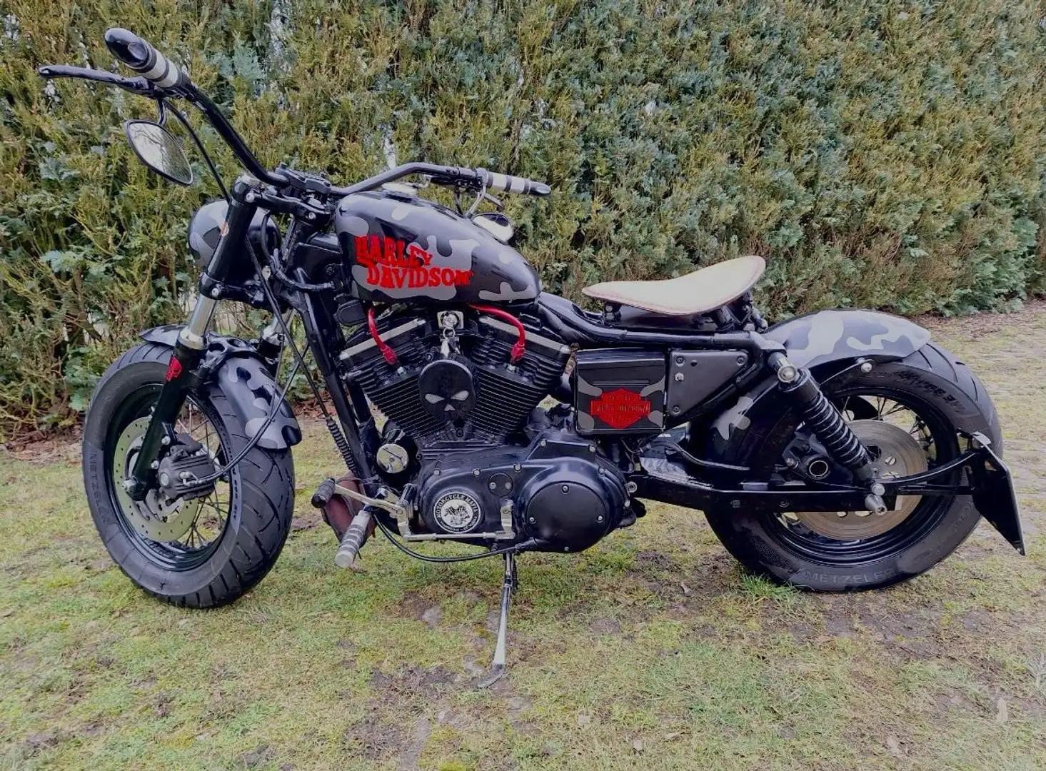 Harley-Davidson Sportster Forty Eight XL 1200X Sportster 48 Schwarz - 1