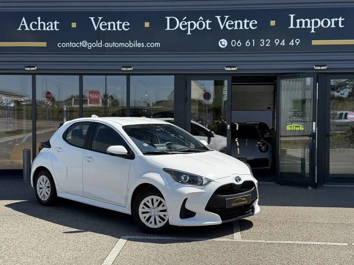 Toyota Yaris IV 116h Dynamic 5p MY21 Blanc - 2