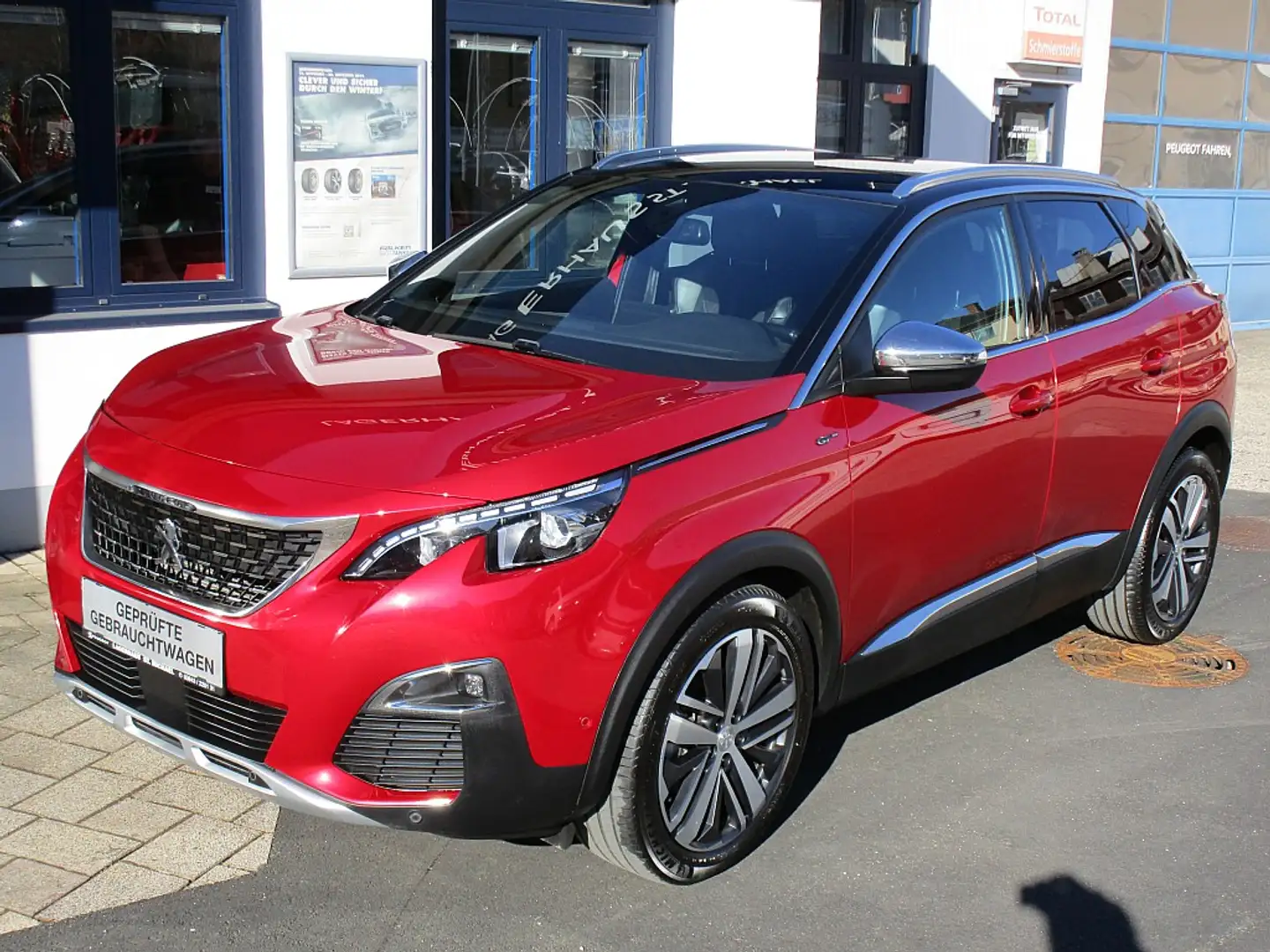 Peugeot 3008 2,0 BlueHDi 180 S&S EAT6 GT Rot - 1