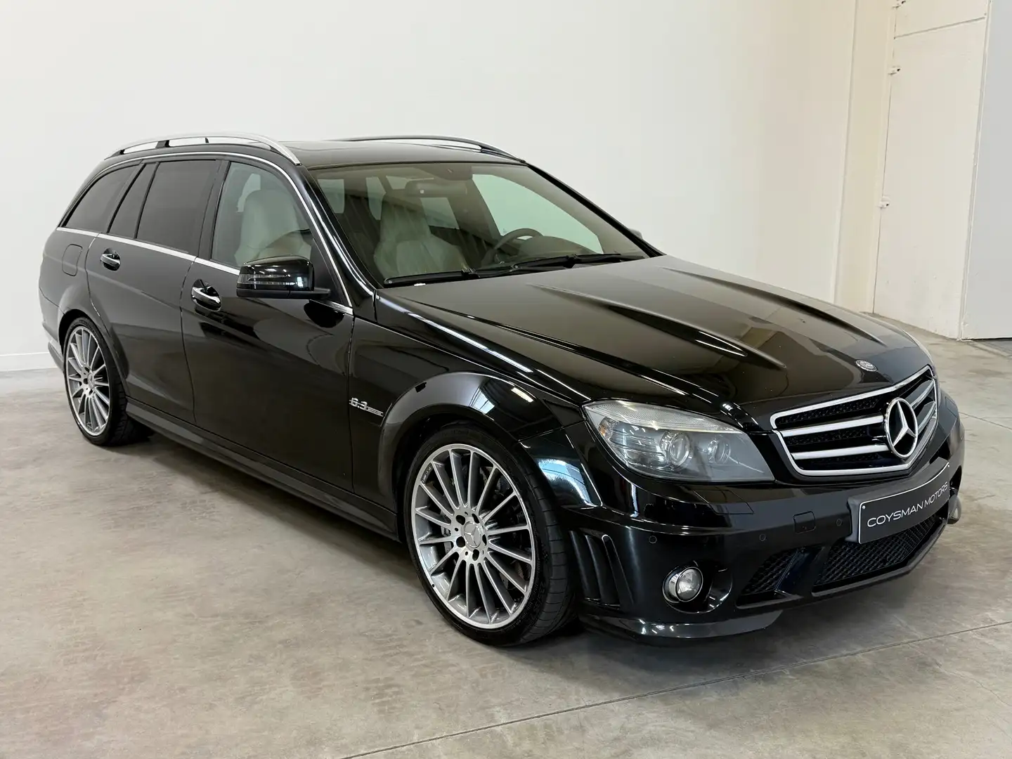 Mercedes-Benz C 63 AMG /Lichte vracht/Pano/19"/BTW/HarmanKardon/Historiek Zwart - 1