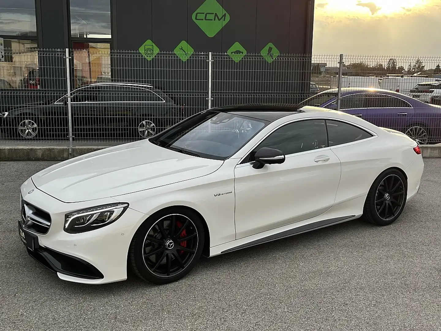 Mercedes-Benz S 63 AMG 4MATIC Coupe EXP 60000,- Weiß - 1