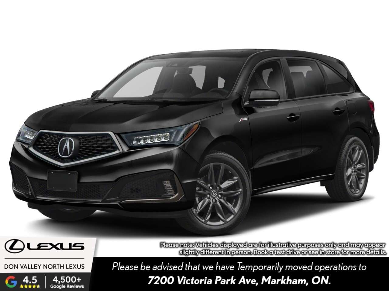 2019 Acura MDX A Spec Trim-7Passenger-ELS Surround Audio-Navigati