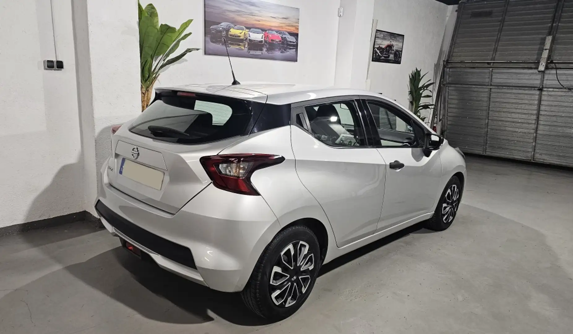 Nissan Micra 1.5dCi S&S Visia+ 90 Gris - 2