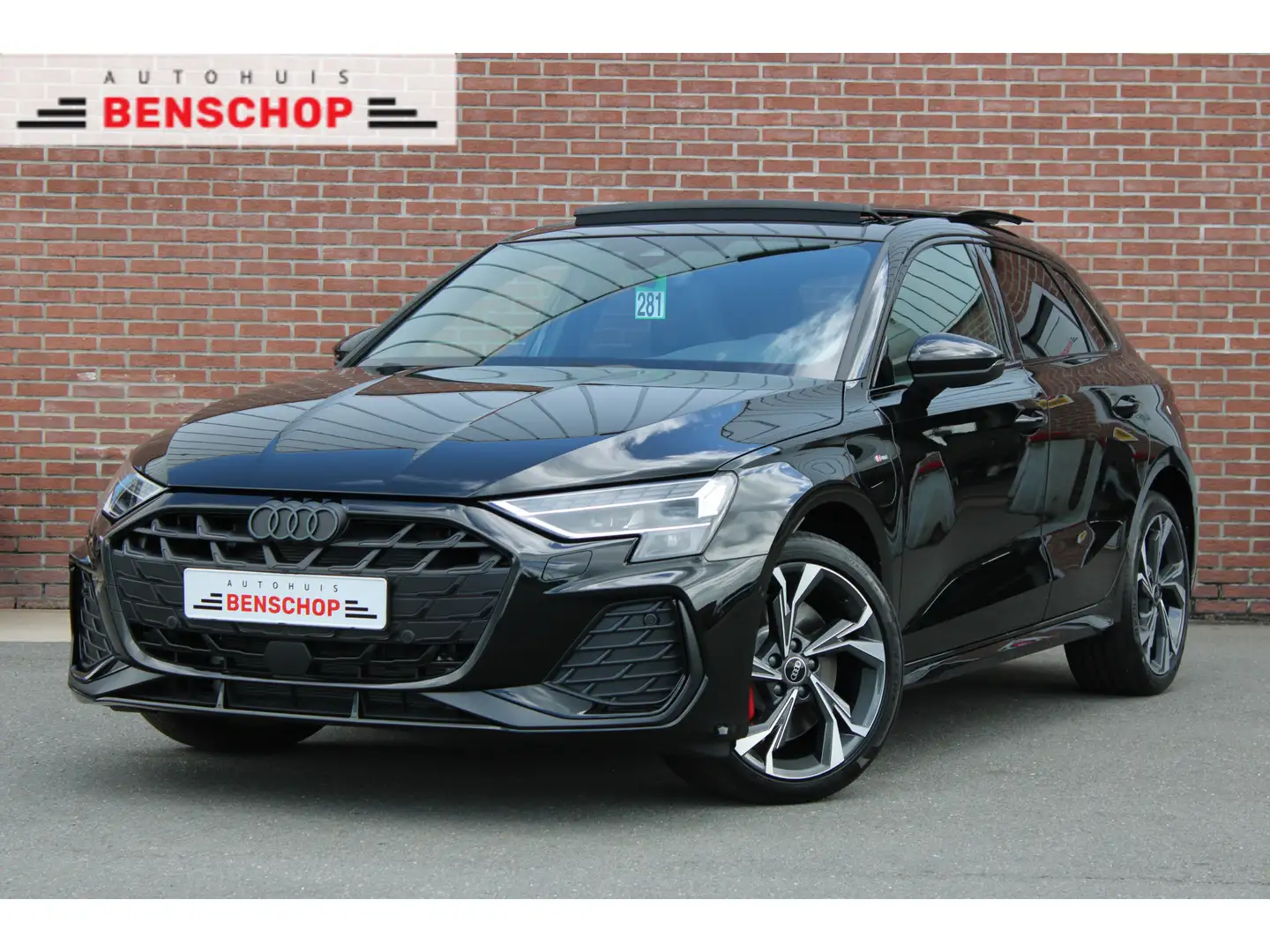 Audi A3 Sportback 45 TFSI e 272PK S Competition |PANO-DAK| Schwarz - 1