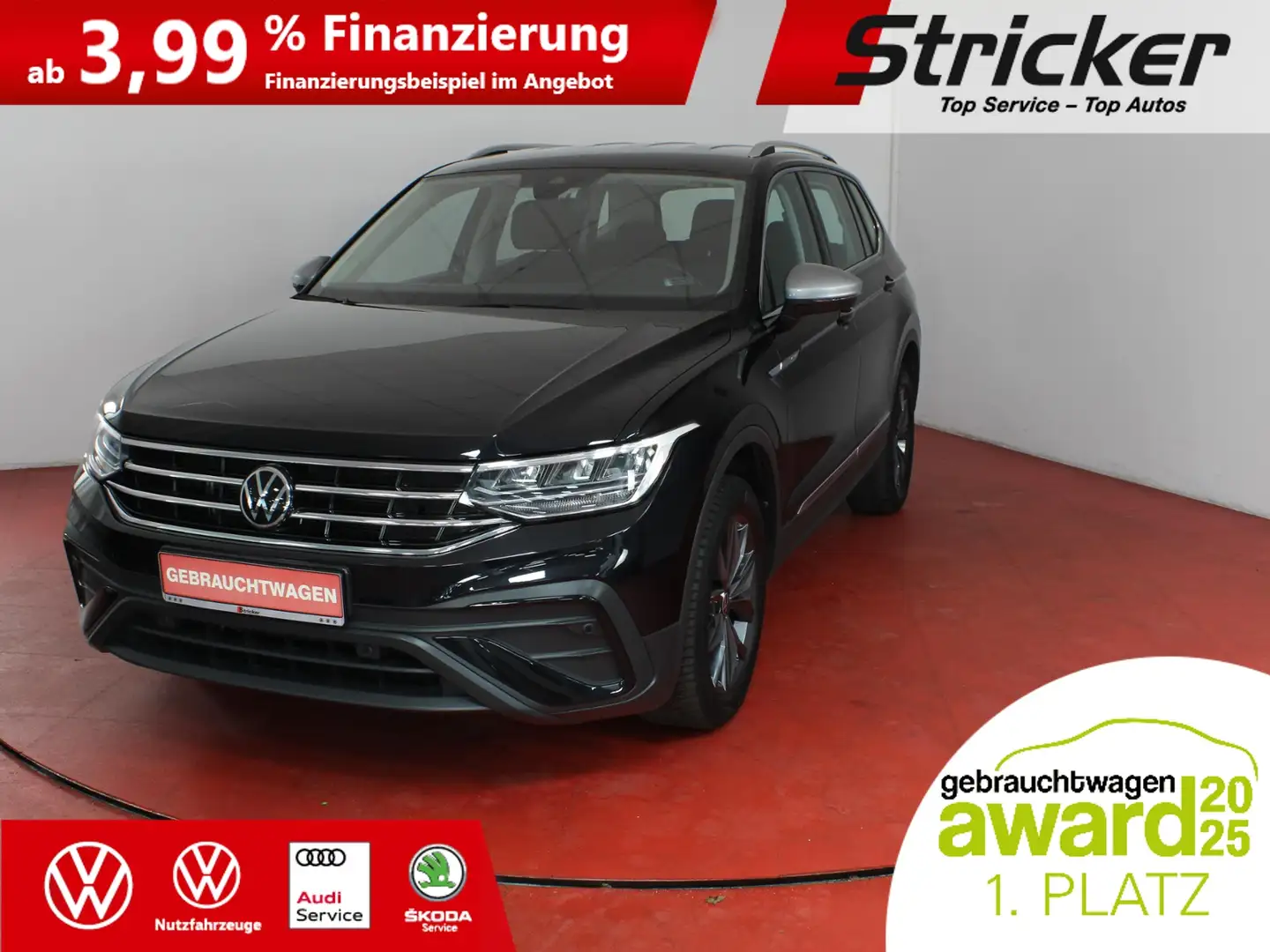 Volkswagen Tiguan Allspace Life 2.0TDI 320,-ohne Anzahlung ACC Negro - 1