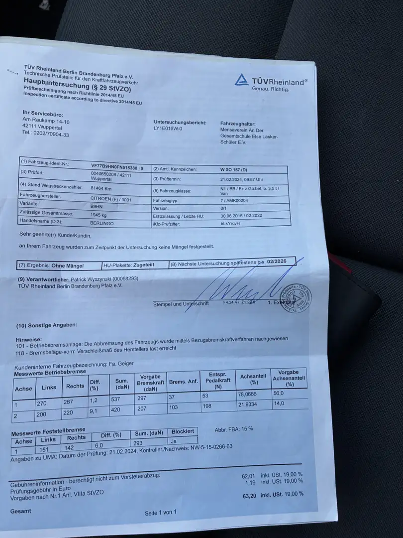 Citroen BERLINGO Blanc - 2