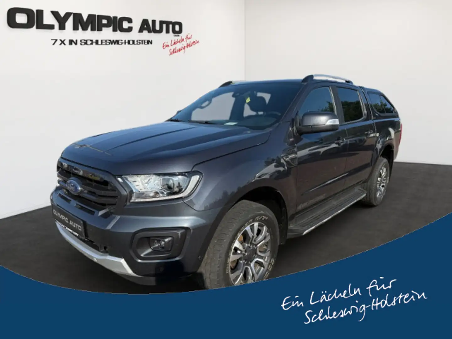 Ford Ranger 2.0 TDCi Panther Wildtrack 4x4 DC AHK CAM Grau - 1