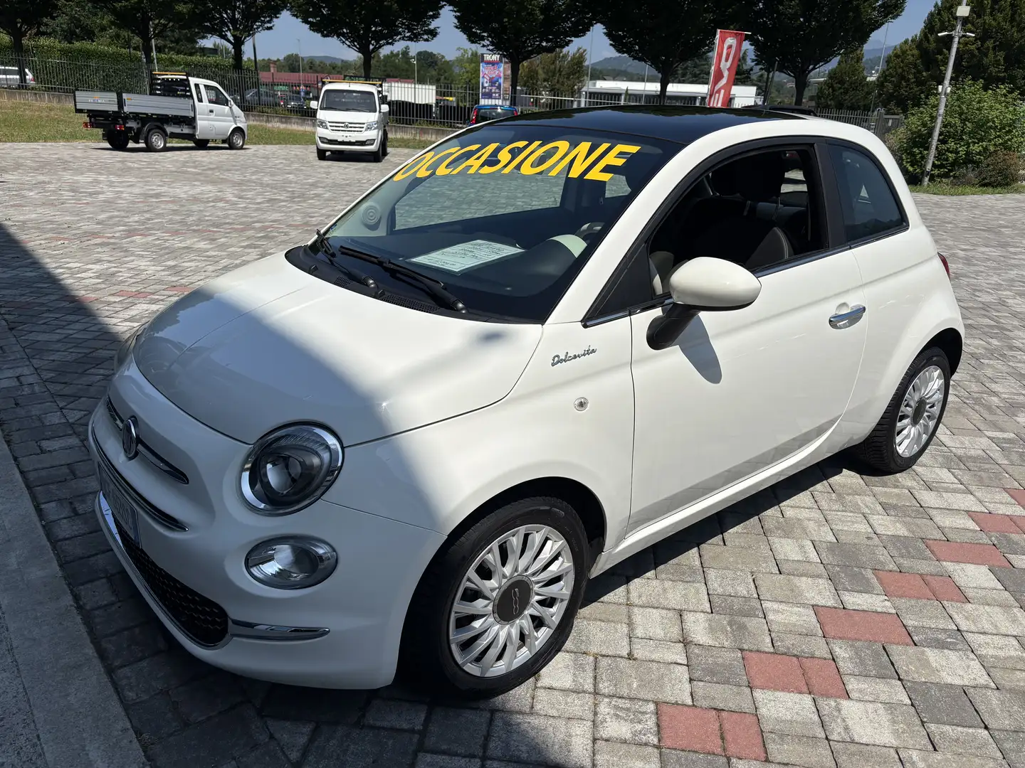 Fiat 500 500 III 2015 1.0 hybrid Dolcevita 70cv Bianco - 1