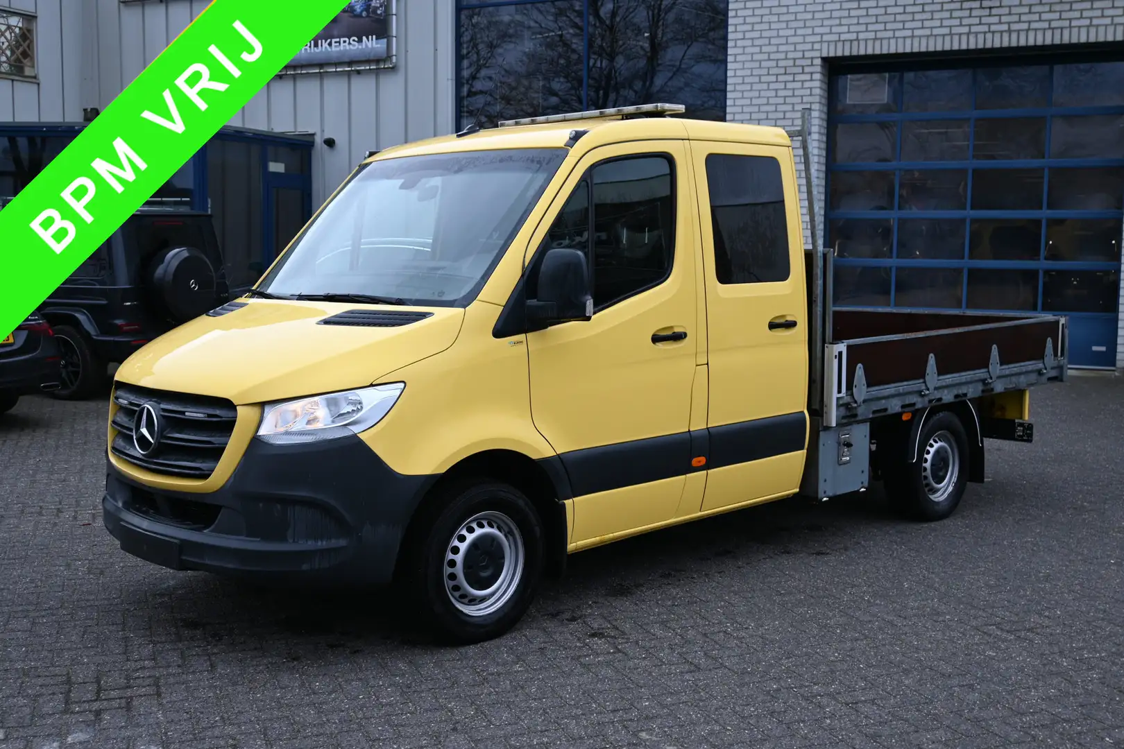 Mercedes-Benz Sprinter 316 CDI L2 Dubbele cabine Open laadbak 3500 kg Tre Jaune - 1