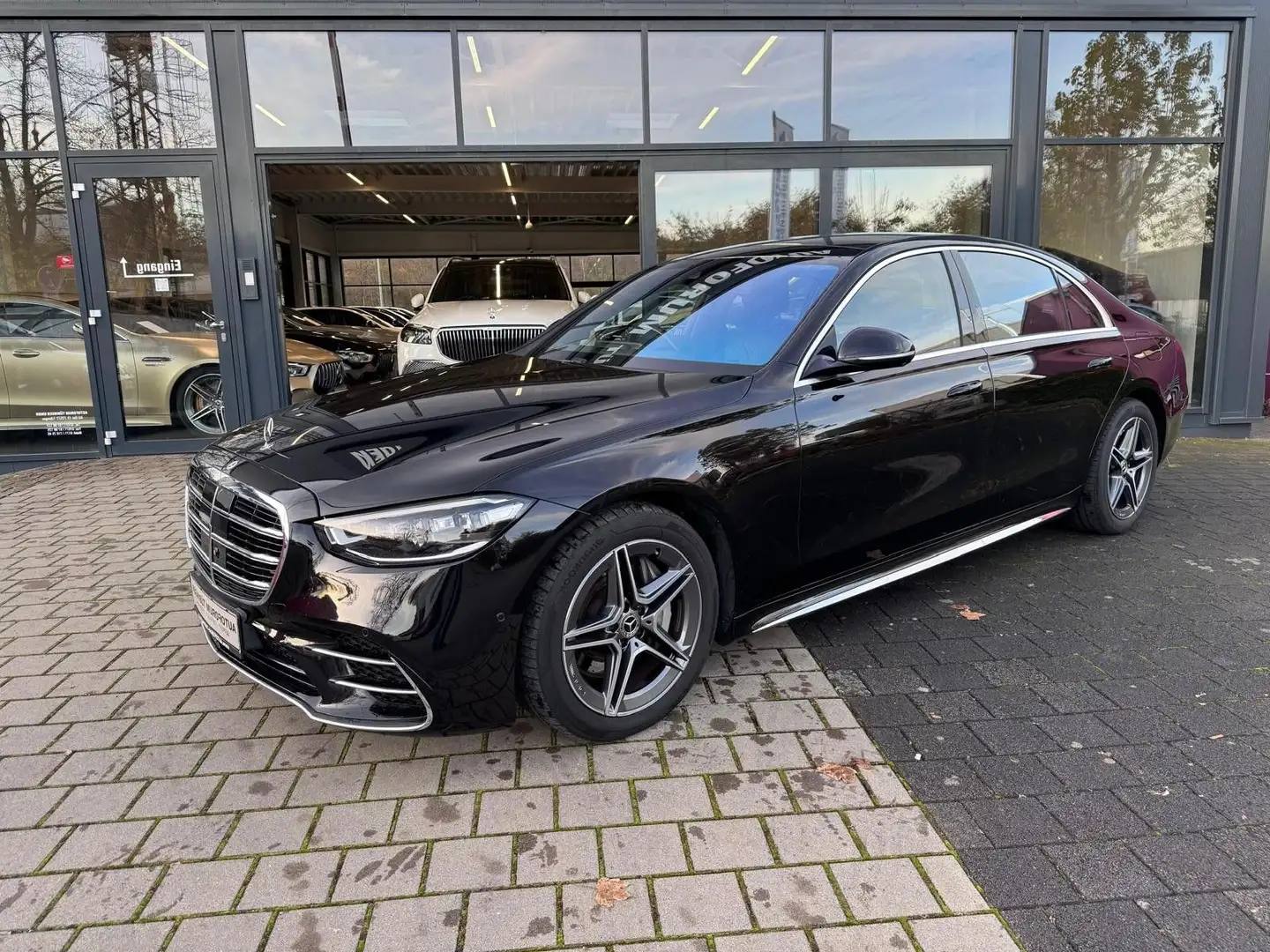 Mercedes-Benz S 450 4MATIC L *AMG-LINE*ACTIVE BODY*EXKLUSIV*TV Noir - 1