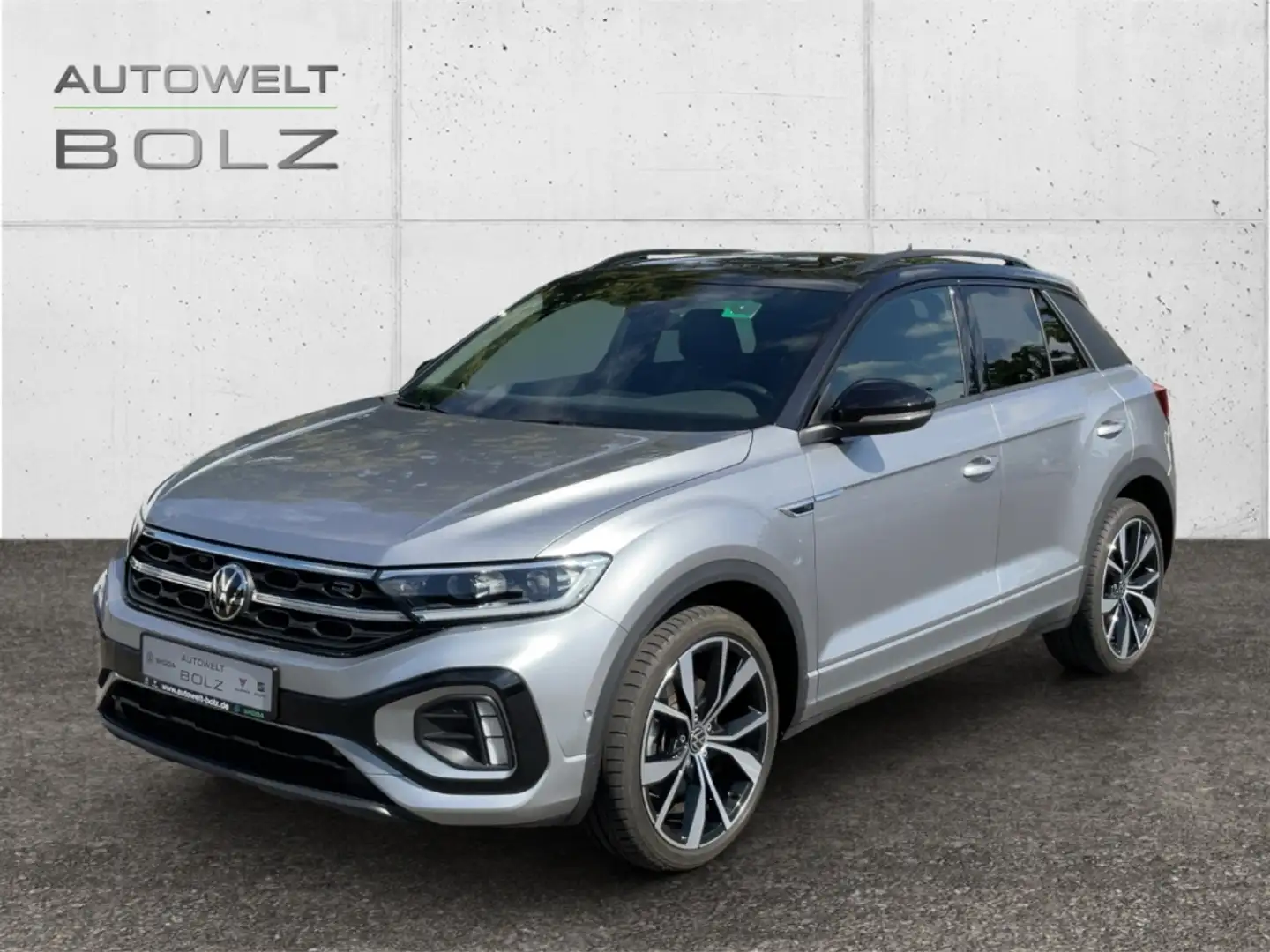 Volkswagen T-Roc R-Line 2.0 TDI BlackStyle AHK Panodach 19 Zoll Nav Argent - 1