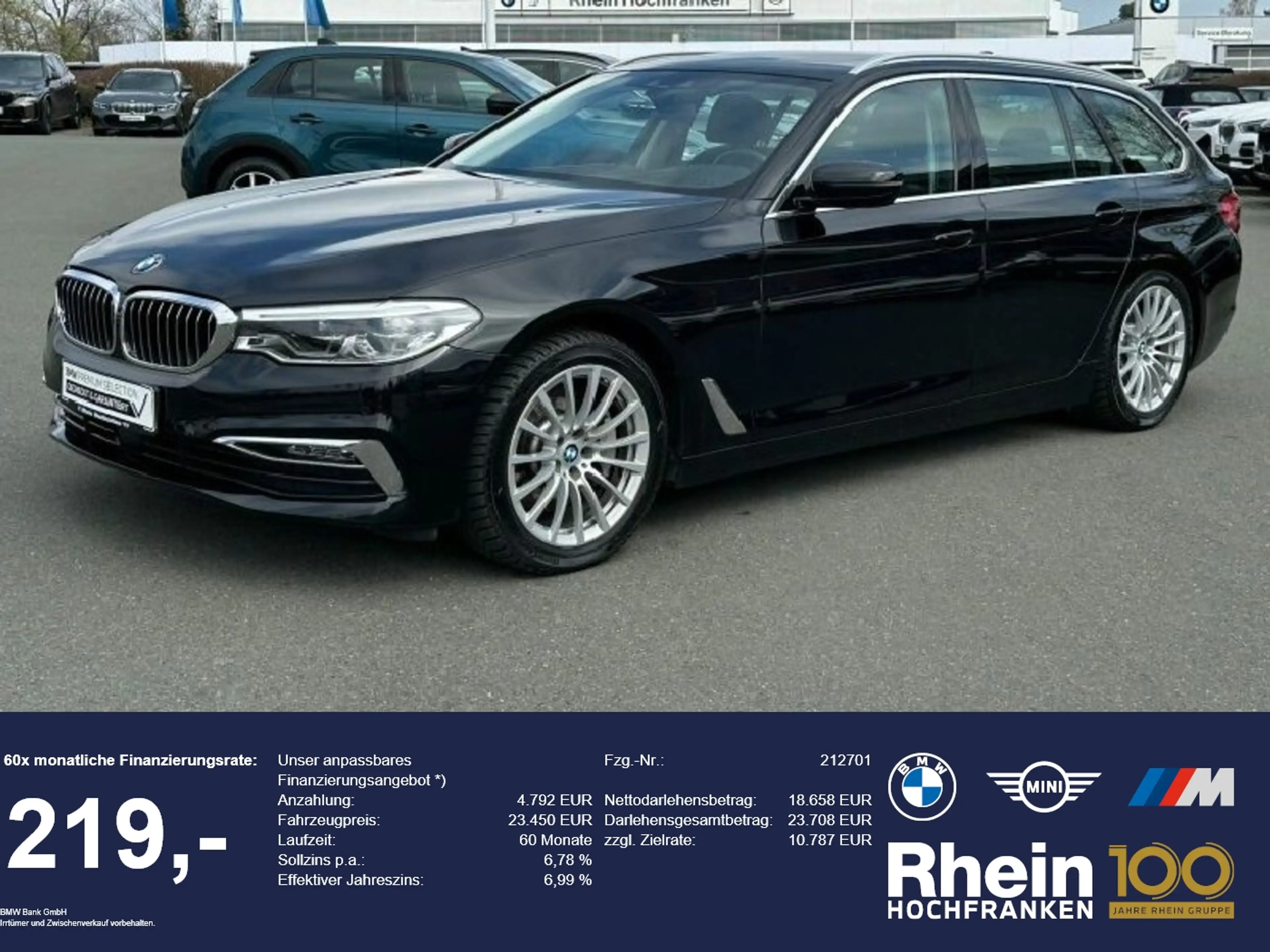 BMW 530 d xDrive Touring Luxury Line ACC HUD PANO