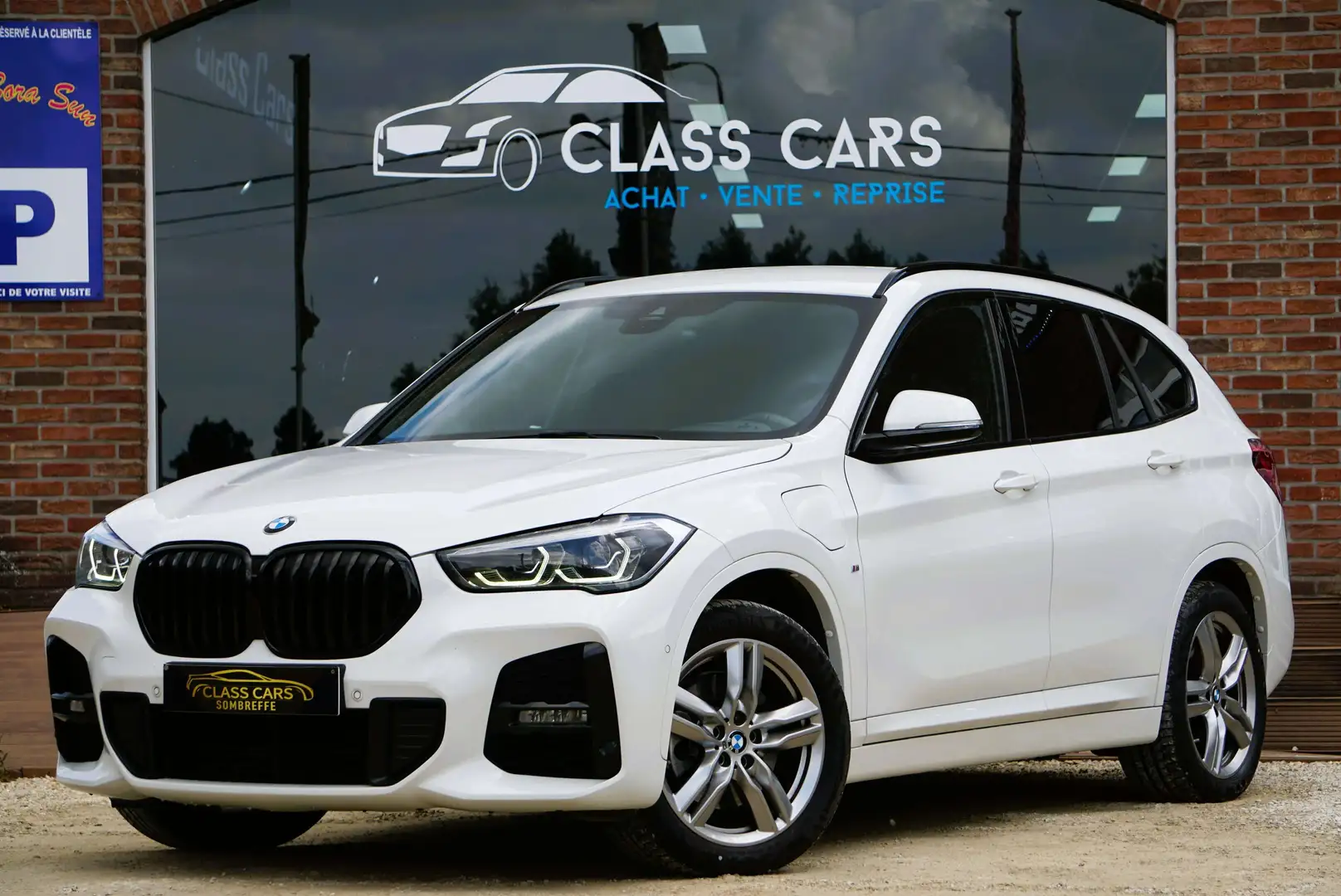 BMW X1 1.5iA xDrive25e PACK M TVA-BTW RECUP CARNET 48gCO2 Blanc - 1