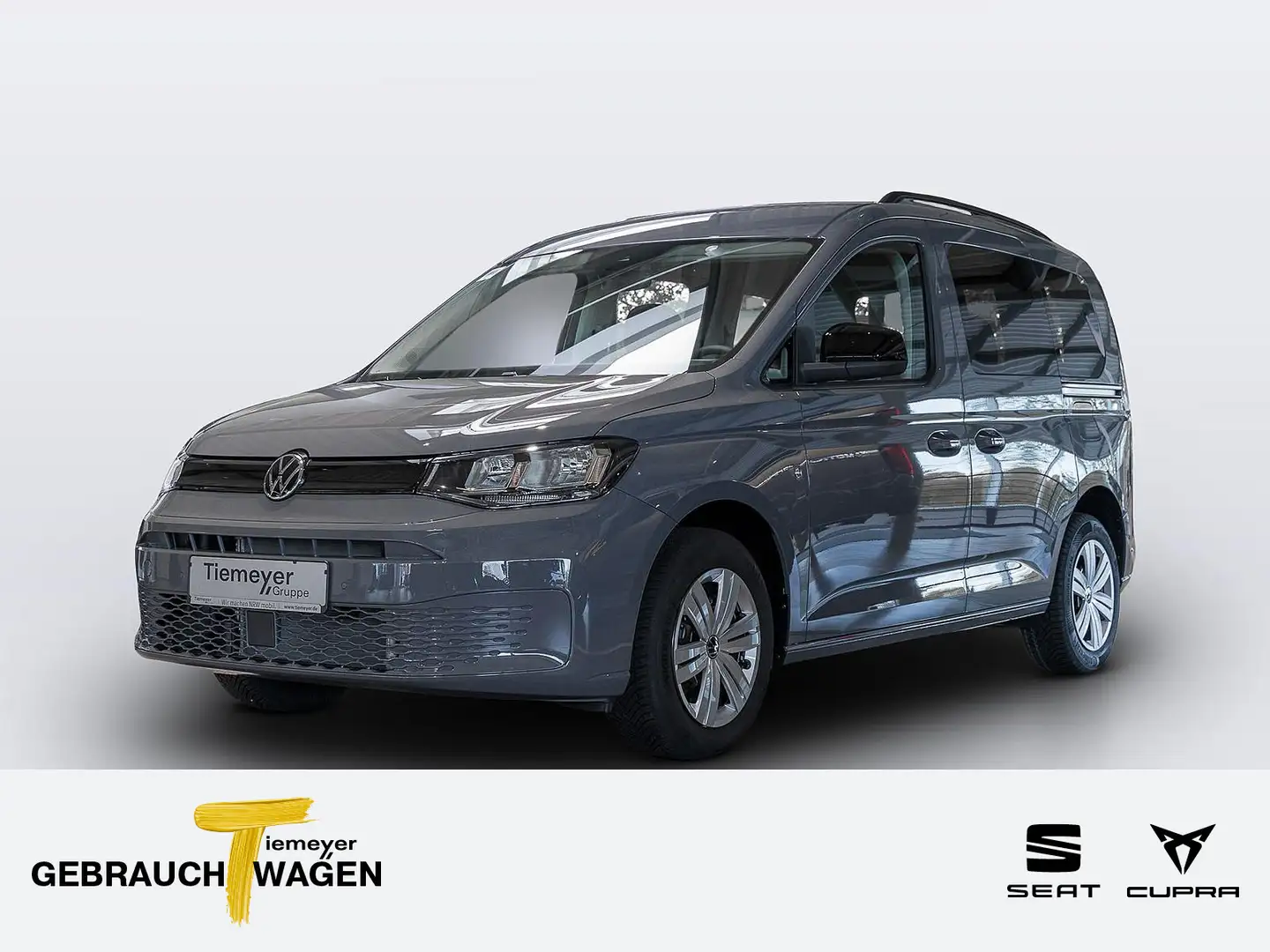 Volkswagen Caddy 1.5 TSI GJR Klima Winterpaket Grijs - 1