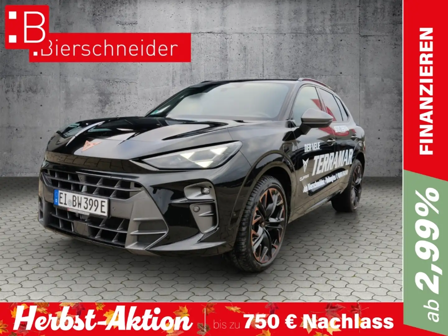 CUPRA Terramar 1.5 TSI DSG e-Hybrid VZ 5-J-GARANTIE NAVI LED HUD Zwart - 1