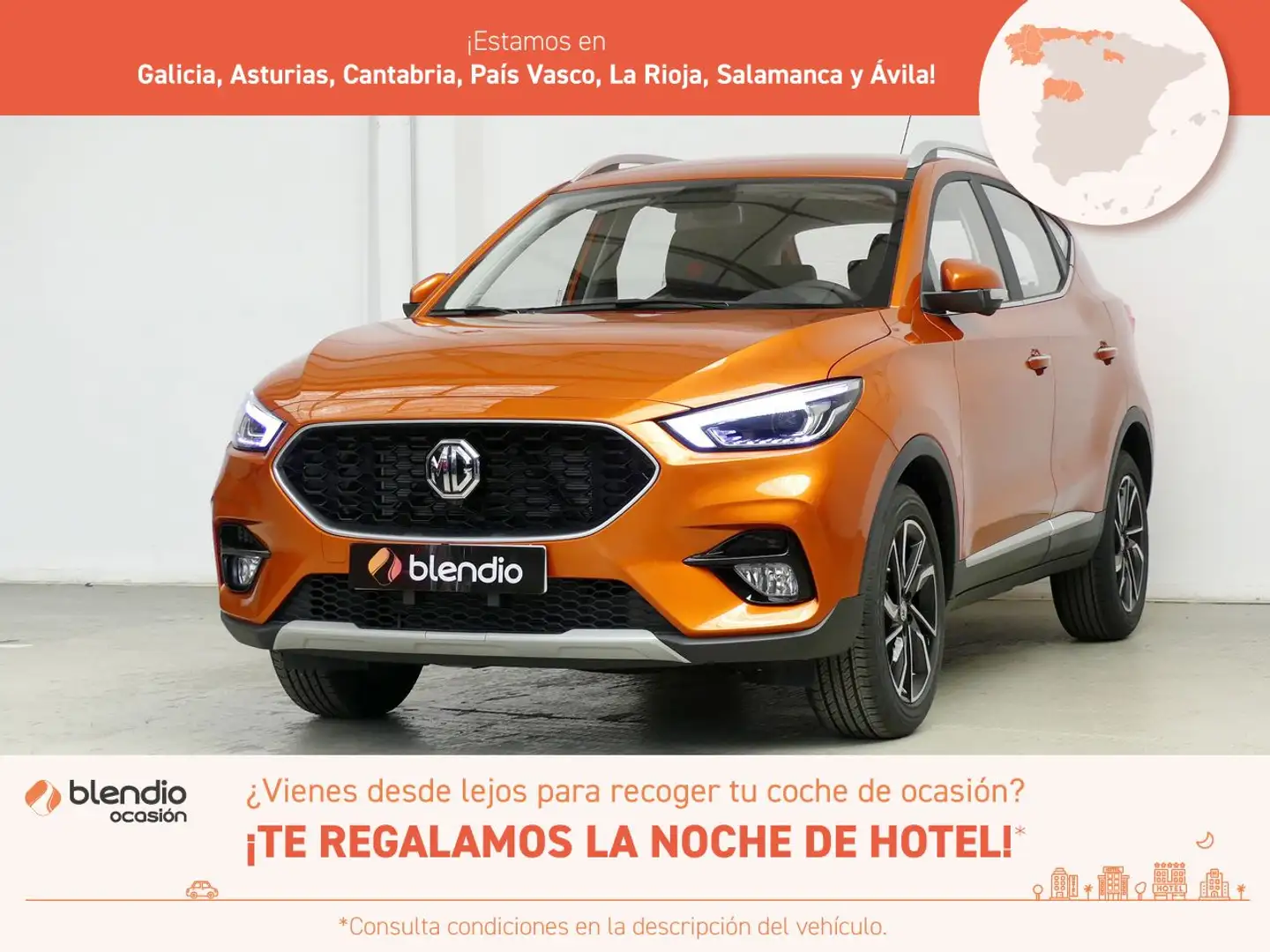 MG ZS 1.5 LUXURY 106 5P Naranja - 1