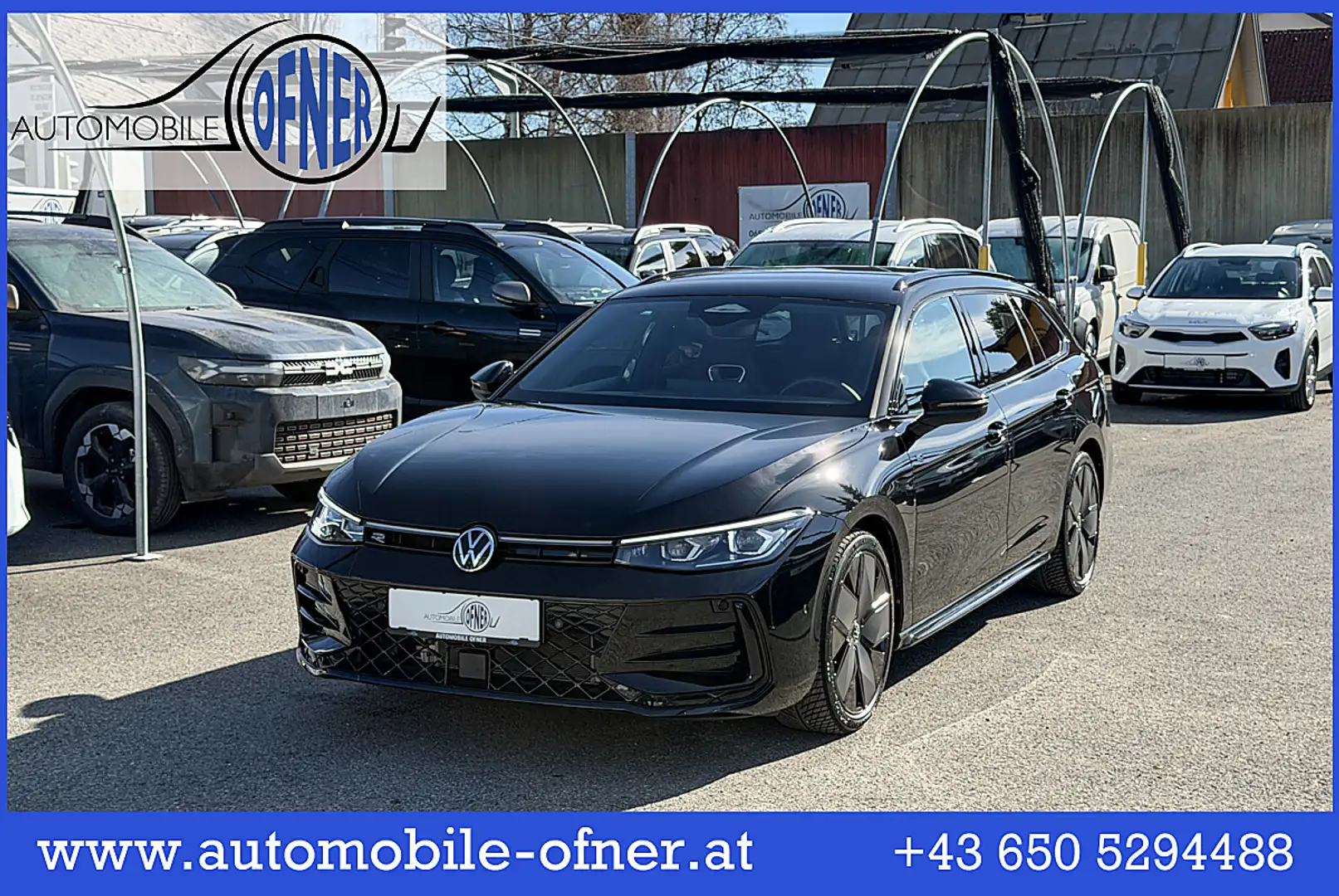 Volkswagen Passat Variant 1,5 eTSI ACT R-Line DSG IQ-Light PDC 360°Kamera... Schwarz - 1