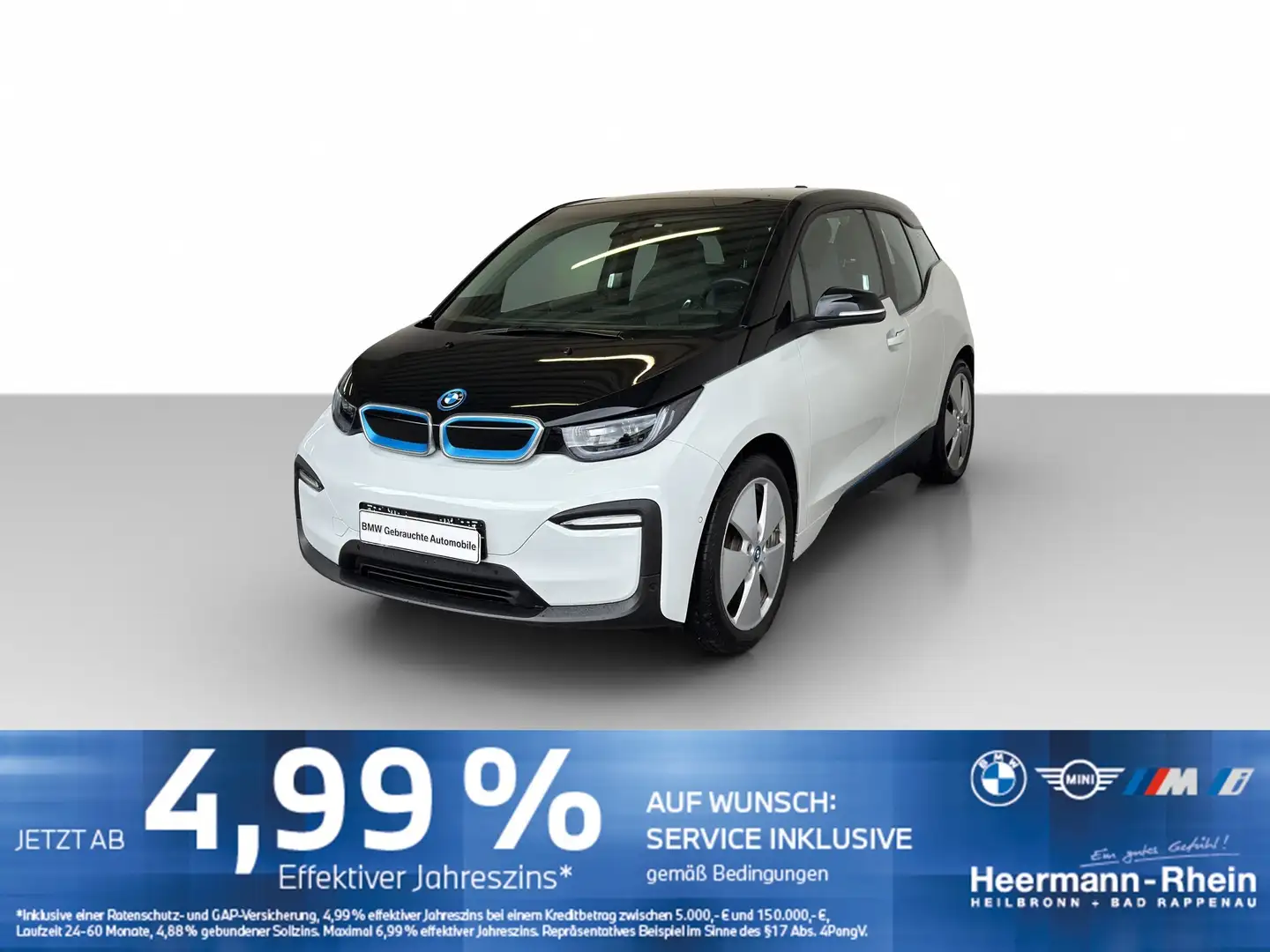 BMW i3 120Ah Navi.RFK.DrivingAss+.RFK.SH.SH.Multi... Weiß - 2