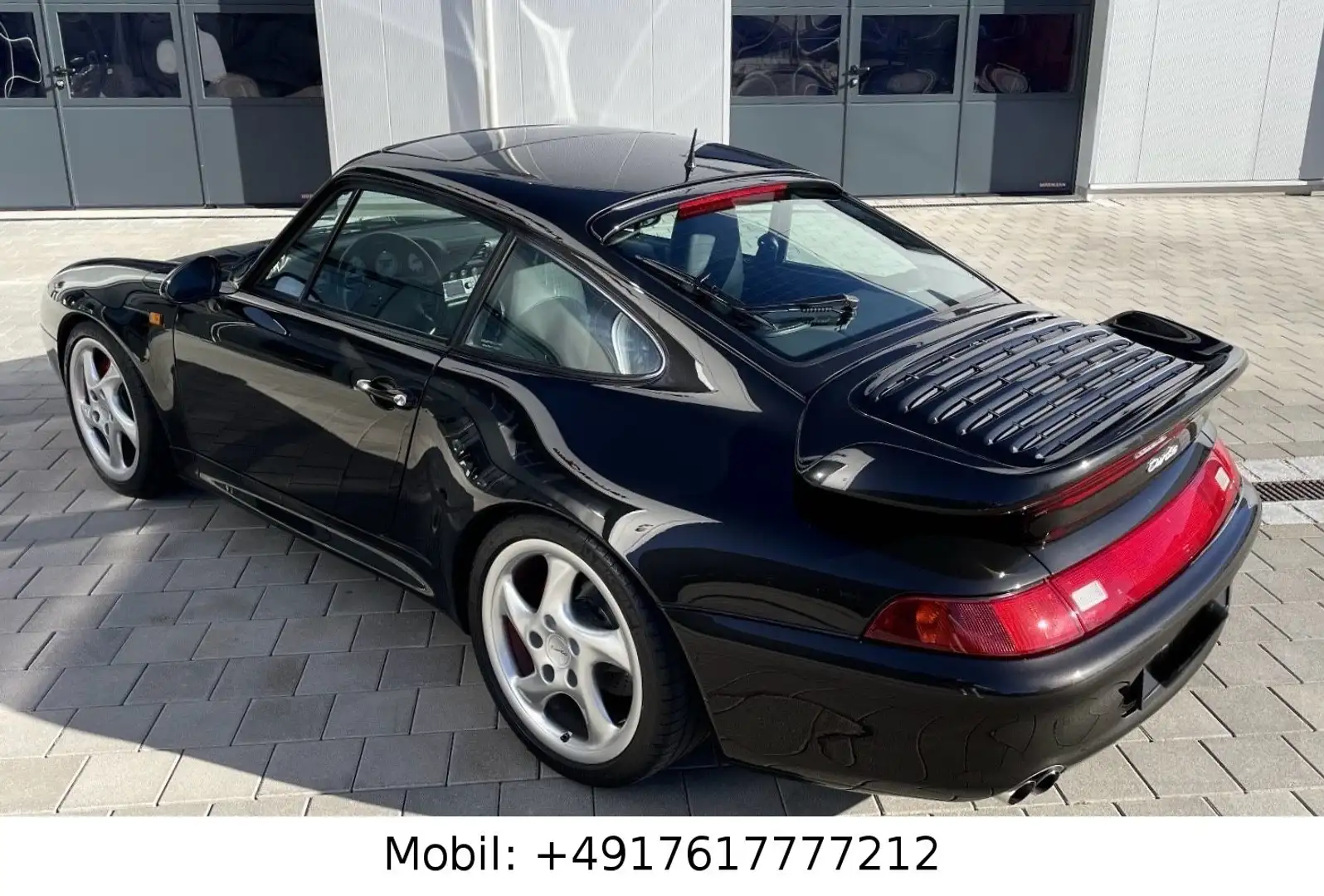 Porsche 911 993 TURBO WLS 2 450PS SAMMLER 31000KM TOPZUS Schwarz - 2