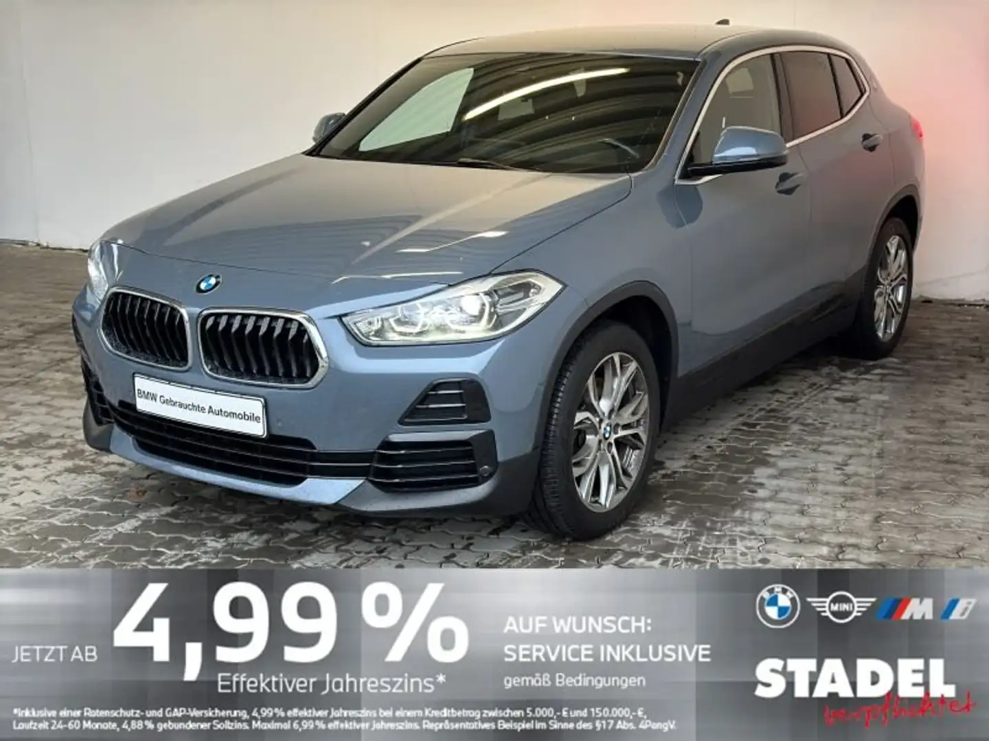 BMW X2 xDrive20d Navi.LED.AHK.DriveAs.HuD.DAB.KomfZg - 1