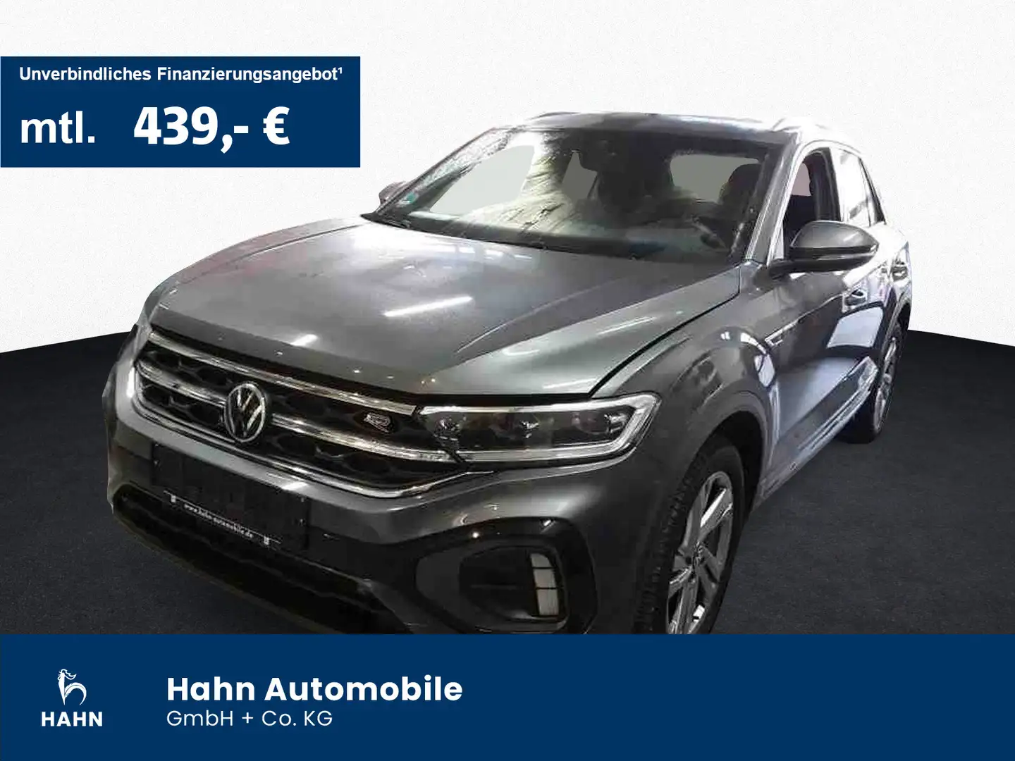 Volkswagen T-Roc 1.5TSI DSG R-Line Cam LED+ Navi Sportsitze Grau - 1
