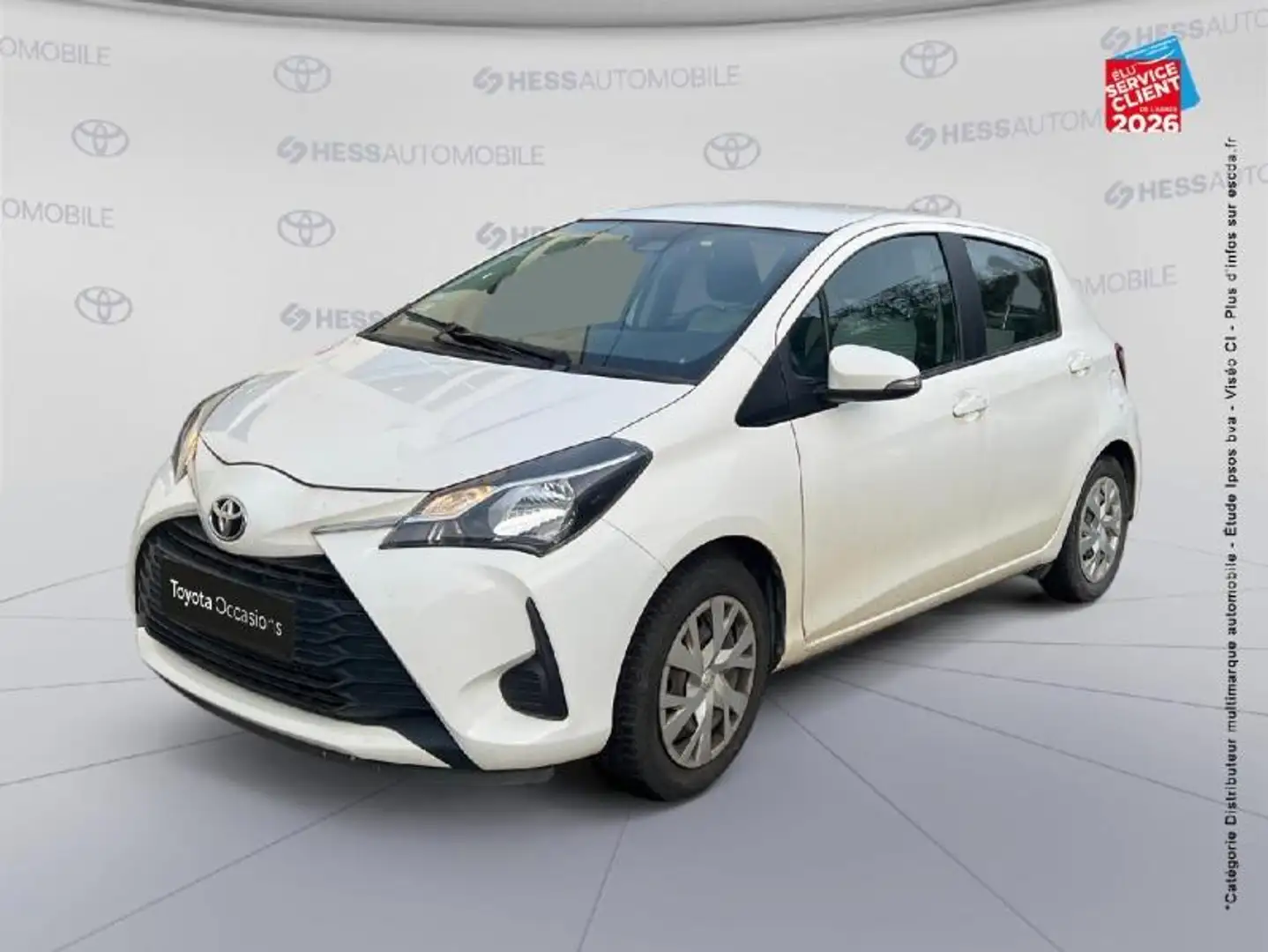 Toyota Yaris 70 VVT-i France 5p MY19 Blanc - 1