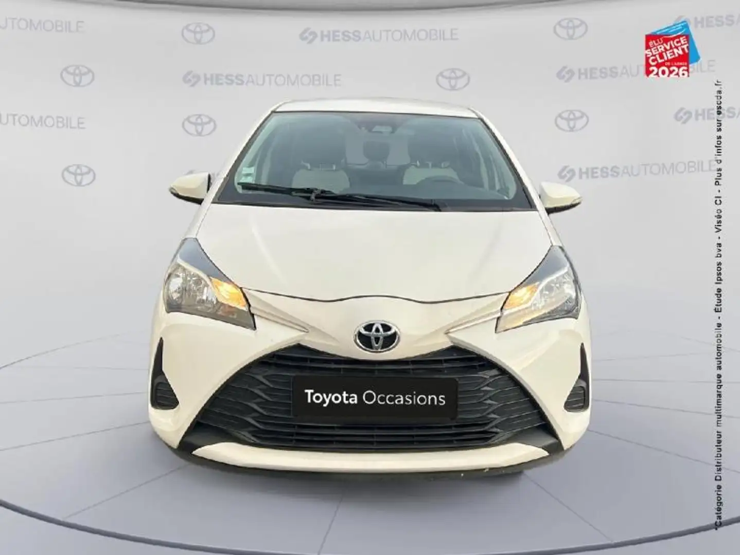 Toyota Yaris 70 VVT-i France 5p MY19 Blanc - 2