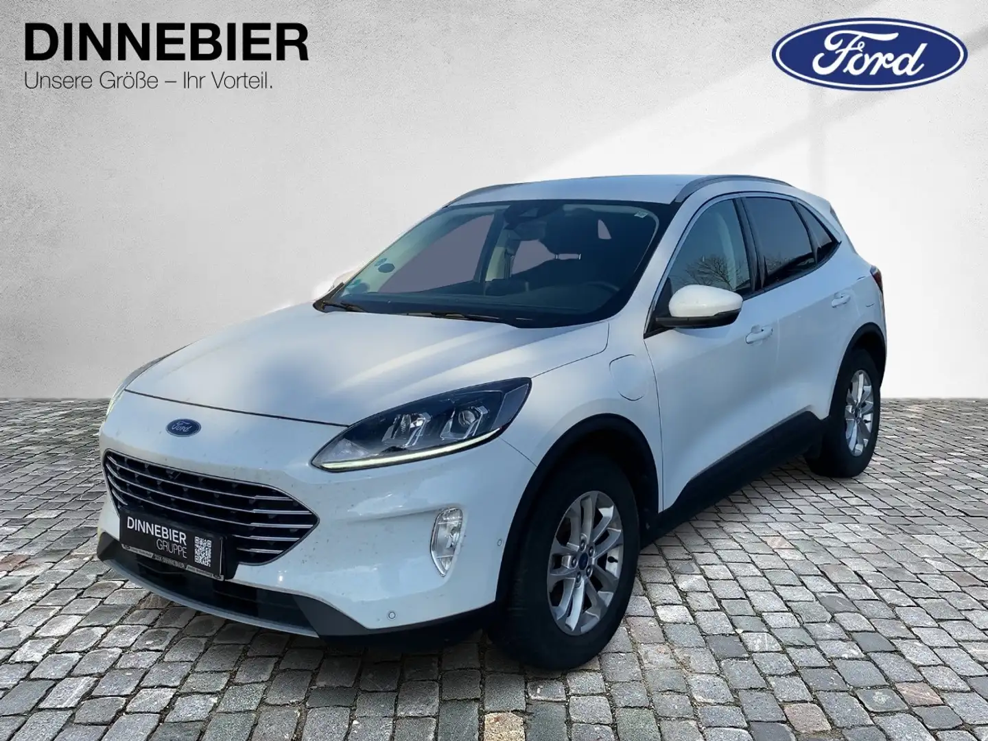 Ford Kuga TITANIUM 2.5 PHEV 225PS C FFKN SpurH SHZ Blanc - 2