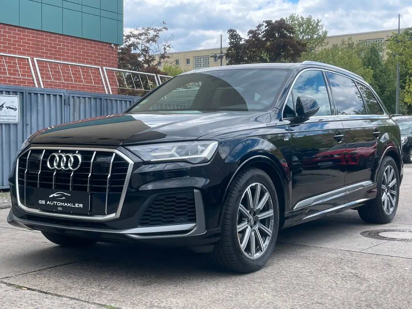 Audi Q7 45 TDI quattro S line PANO MATRIX AHK CARPLAY Noir - 2